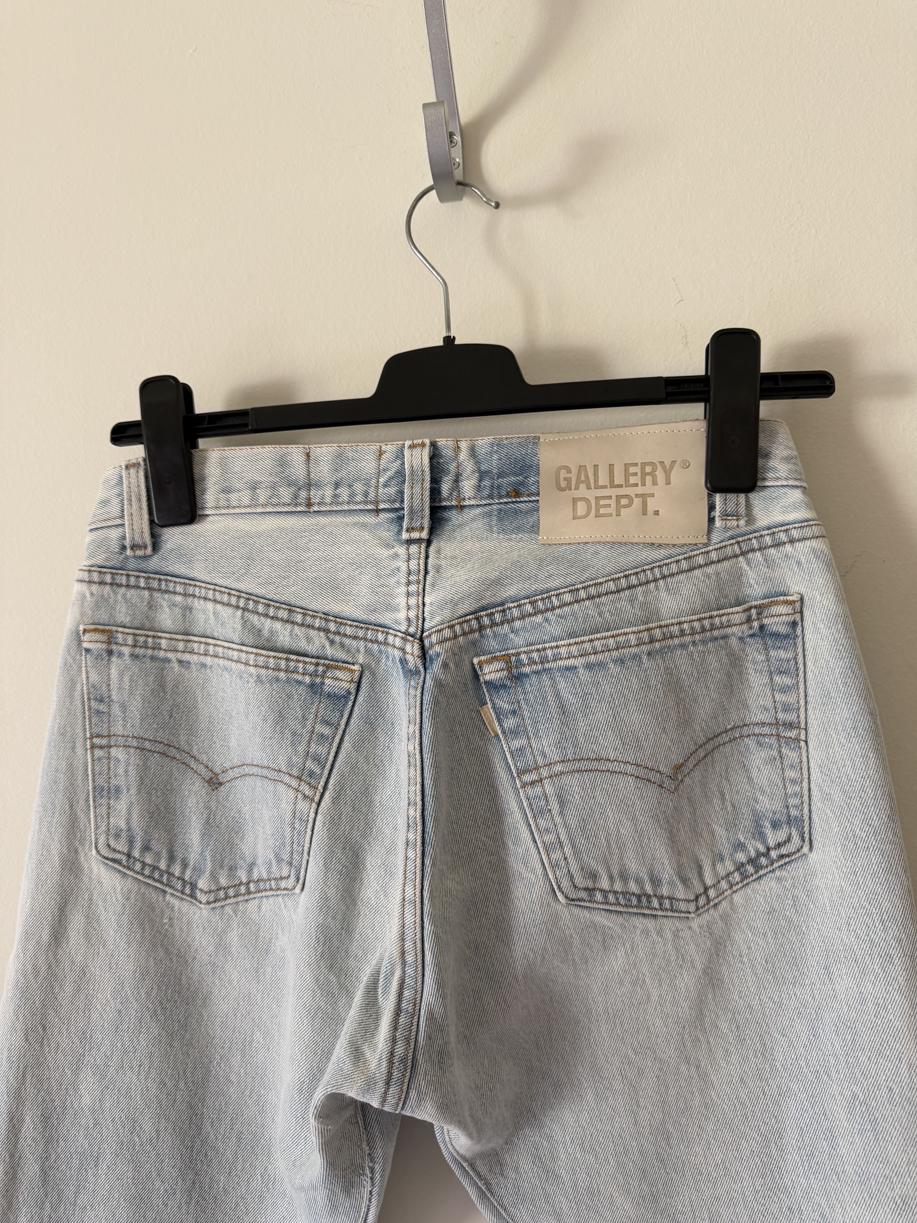 Gallery Dept. Gallery Dept. 90210 LA Flare Jeans in Light Wash Blue Size US 30 / EU 46 - 7 Thumbnail