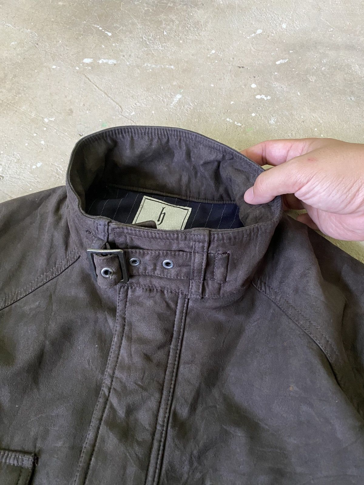 Japanese Brand DJ Honda Faux Suede Tactical Field Jacket Size US L / EU 52-54 / 3 - 4 Thumbnail