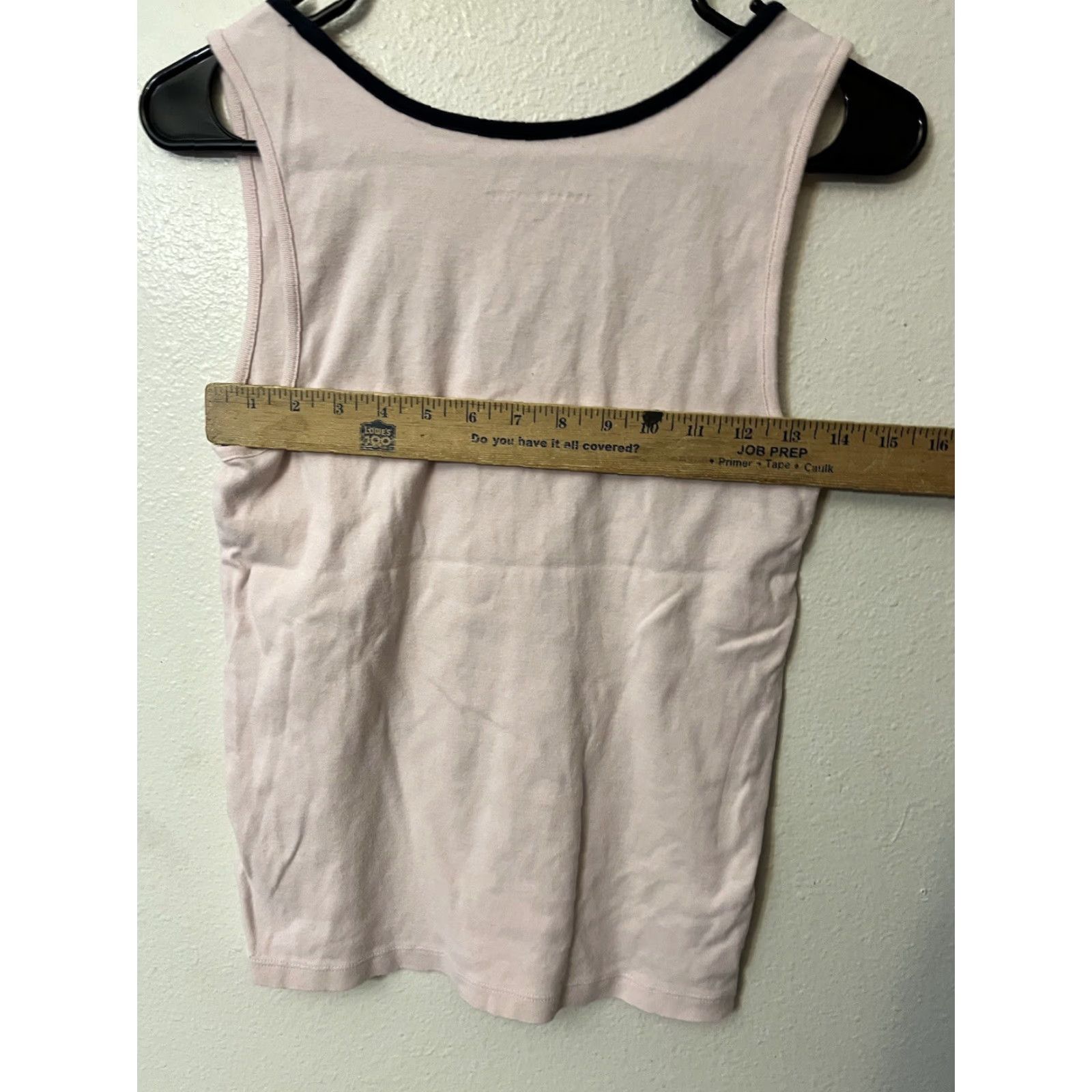 Tommy Hilfiger VINTAGE Tommy Hilfiger Women's Tank Top Sleeveless Cotton Pink 80s Casual Regular Fit Size M / US 6-8 / IT 42-44 - 5 Thumbnail