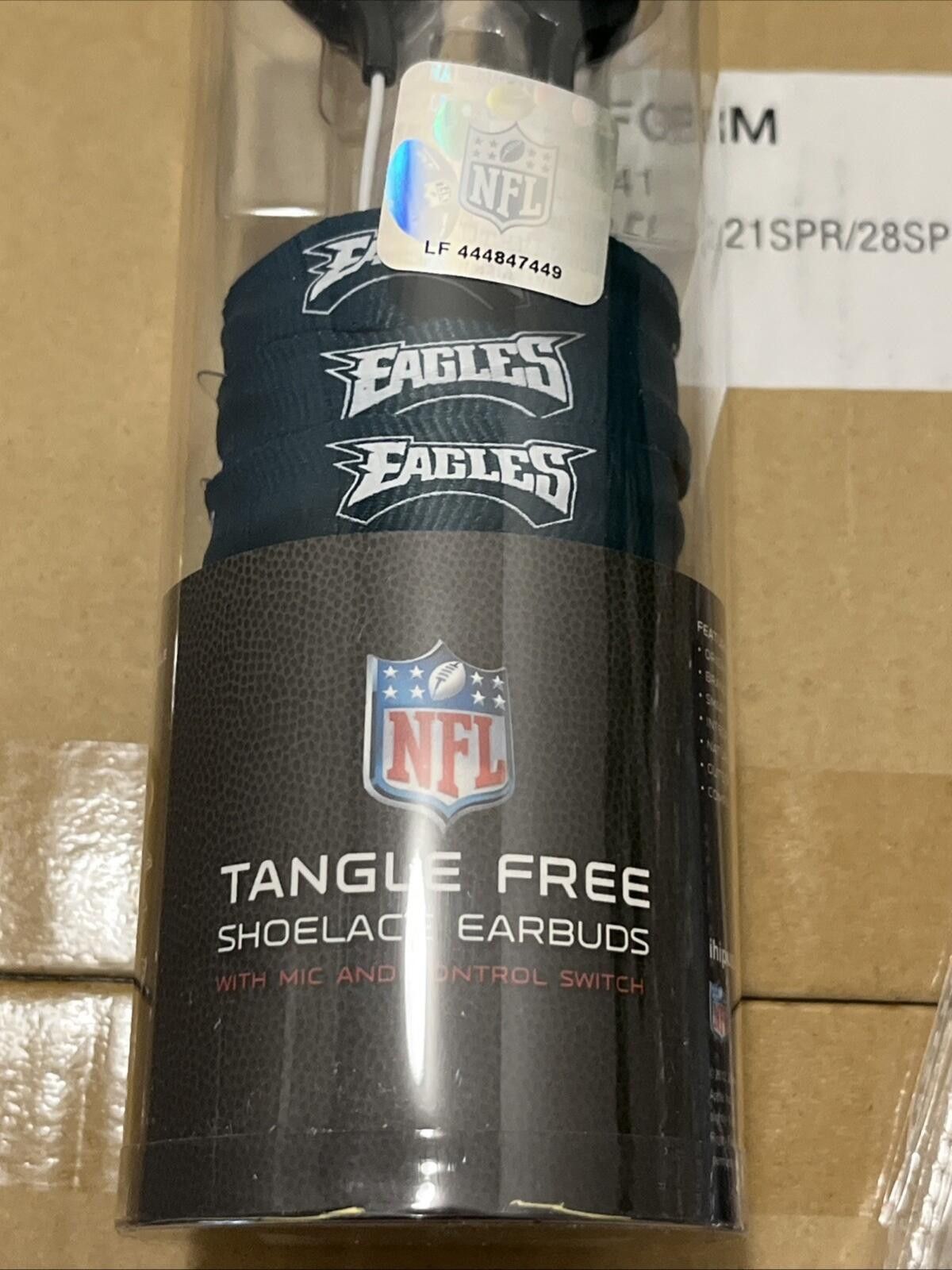Other Philadelphia Eagles Tangle Free Shoelace Earbuds Size ONE SIZE - 2 Thumbnail