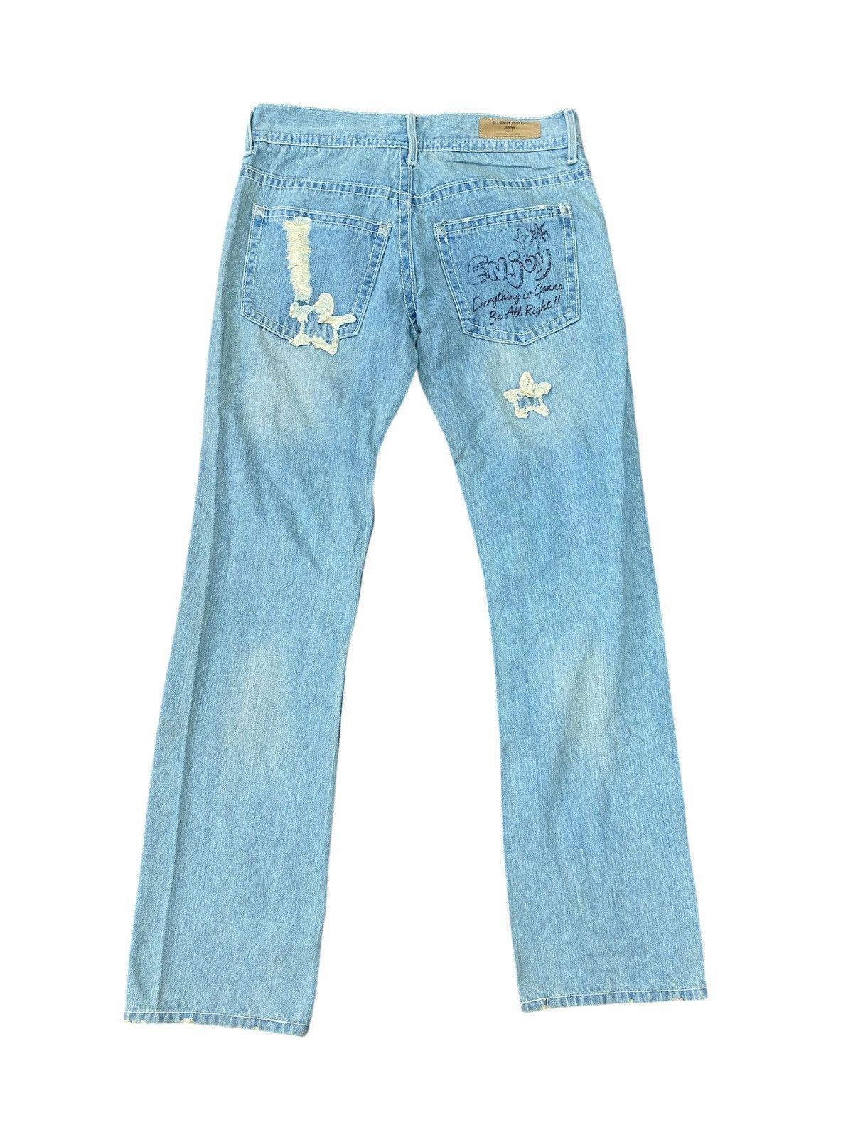 Japanese Brand Japanese Brand Bluemoon Blue Jeans 1993 Are You Ready ?! Size 30" / US 8 / IT 44 - 3 Thumbnail