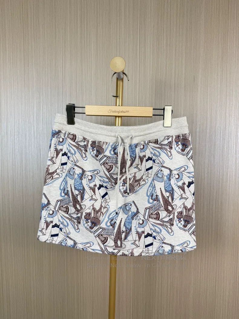 Hermes Hermes Thin velvet skirt Size 26" / US 2 / IT 38 - 1 Thumbnail