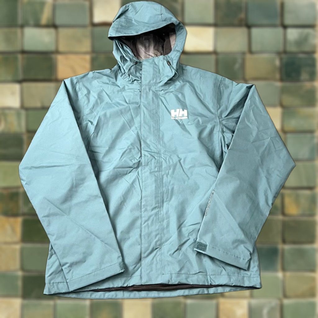 HELly Hansen Seven J Jacket Men's M Dark Creek Blue 3-in-1 Jacket Zip Regular Short Coat Casual Mens