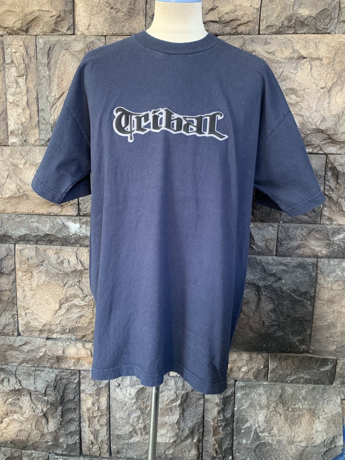 Tribal Streetwear Vintage Y2k Tribal Gear Streetwear Graffiti Font T shirt Size US XL / EU 56 / 4 - 1 Thumbnail