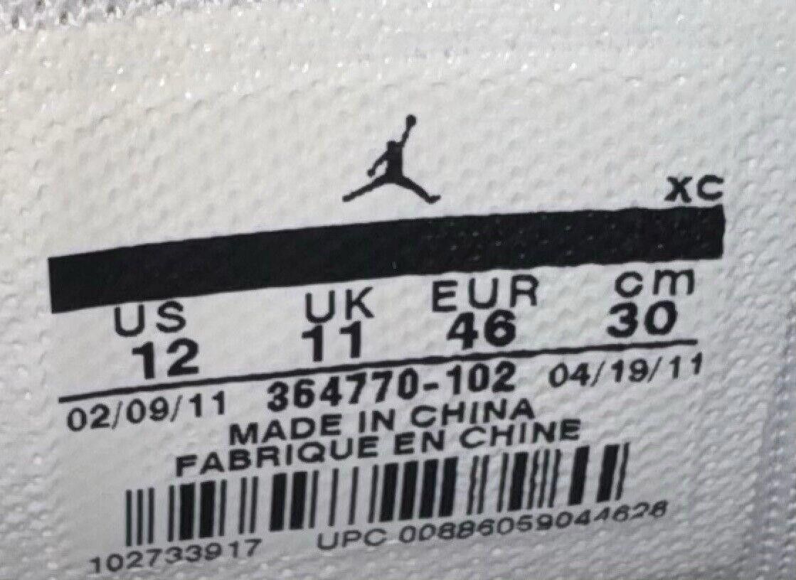 Jordan Brand Nike Air Jordan 1 Phat White Wolf Grey 364770-102 - Size 12 Size US 12 / EU 45 - 9 Thumbnail