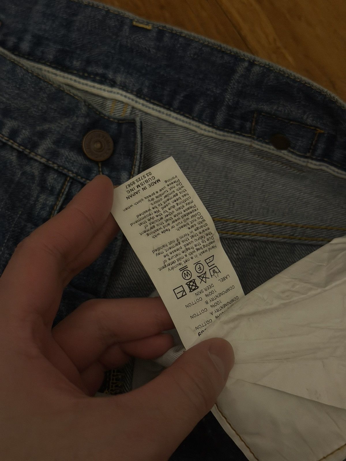 Visvim Social Sculpture 10 Paint-Splattered Selvedge Jeans Size US 34 / EU 50 - 5 Thumbnail