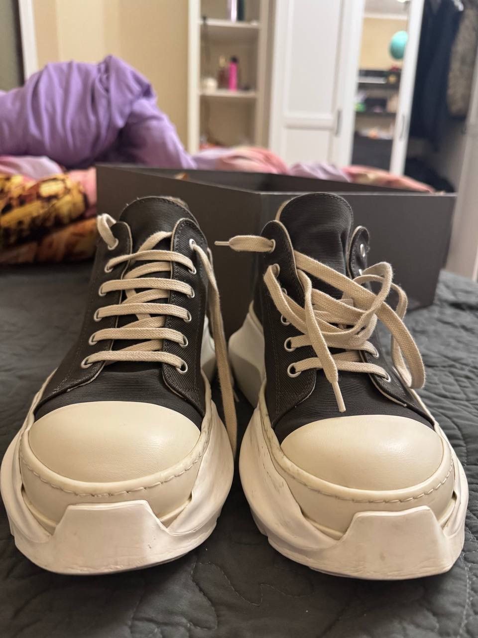 Rick Owens Abstract Sneakers | Grailed