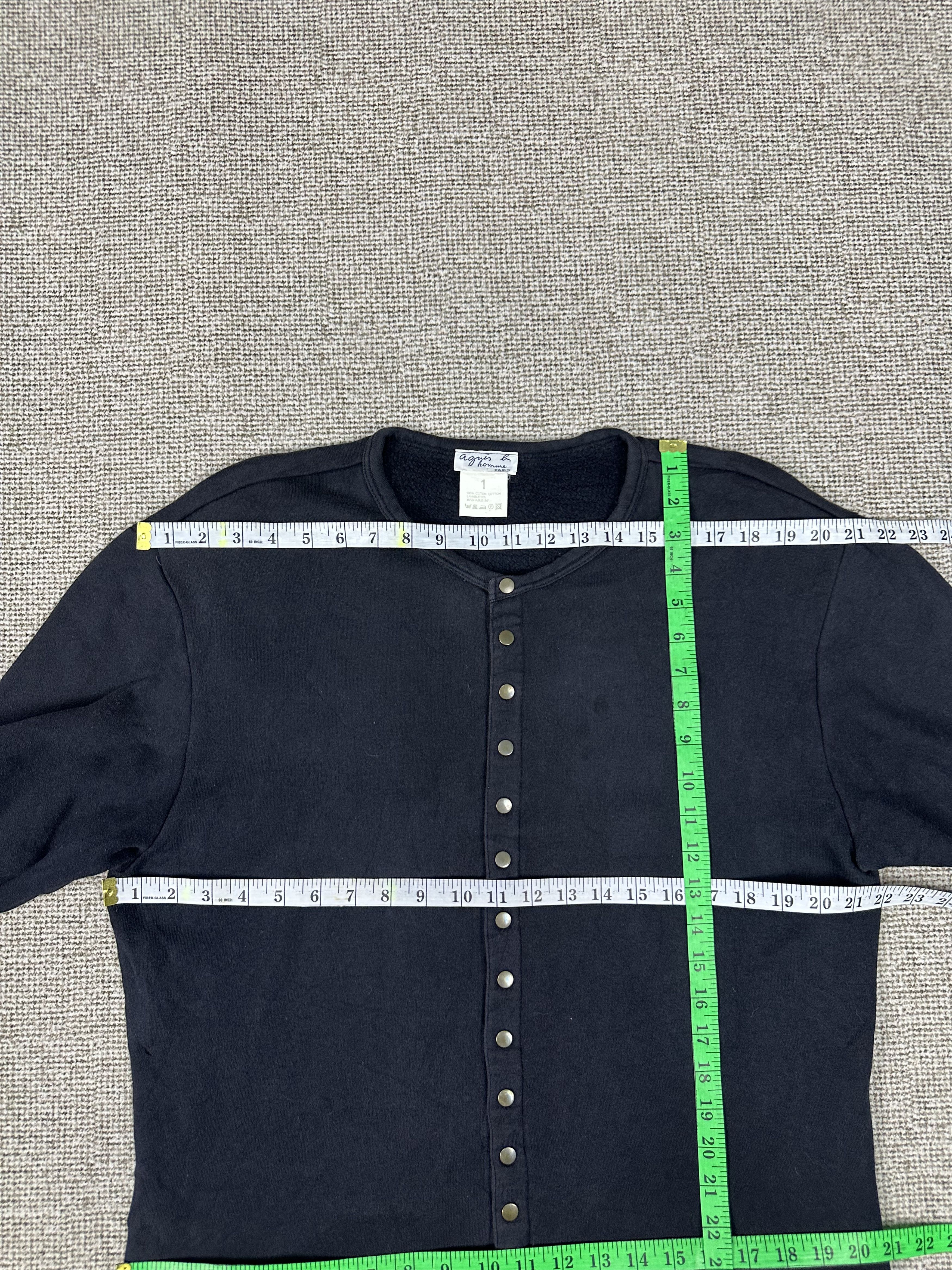 agnes b. Vintage Agnes B Snap Button Jacket Z473 Size L / US 10 / IT 46 - 7 Thumbnail