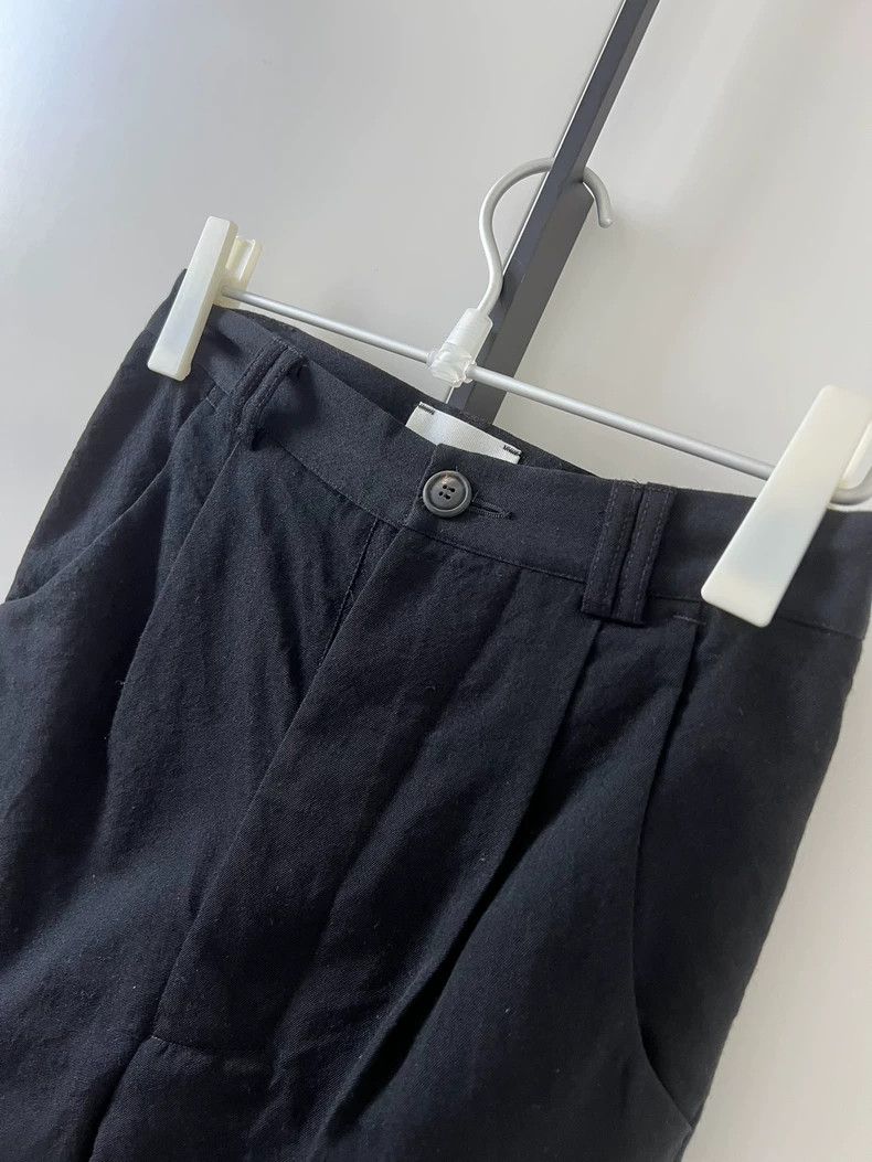 Song For The Mute Song For The Mute black pleated full wool casual pants Size US 28 / EU 44 - 2 Thumbnail