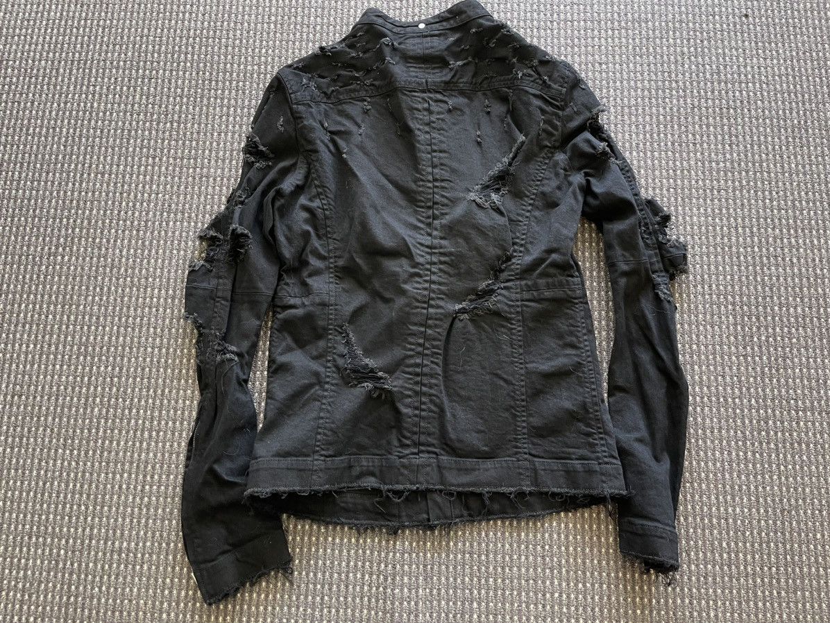 Fagassent Toshiki Aoki Shotgun Distressed Denim Jacket Size US M / EU 48-50 / 2 - 2 Thumbnail