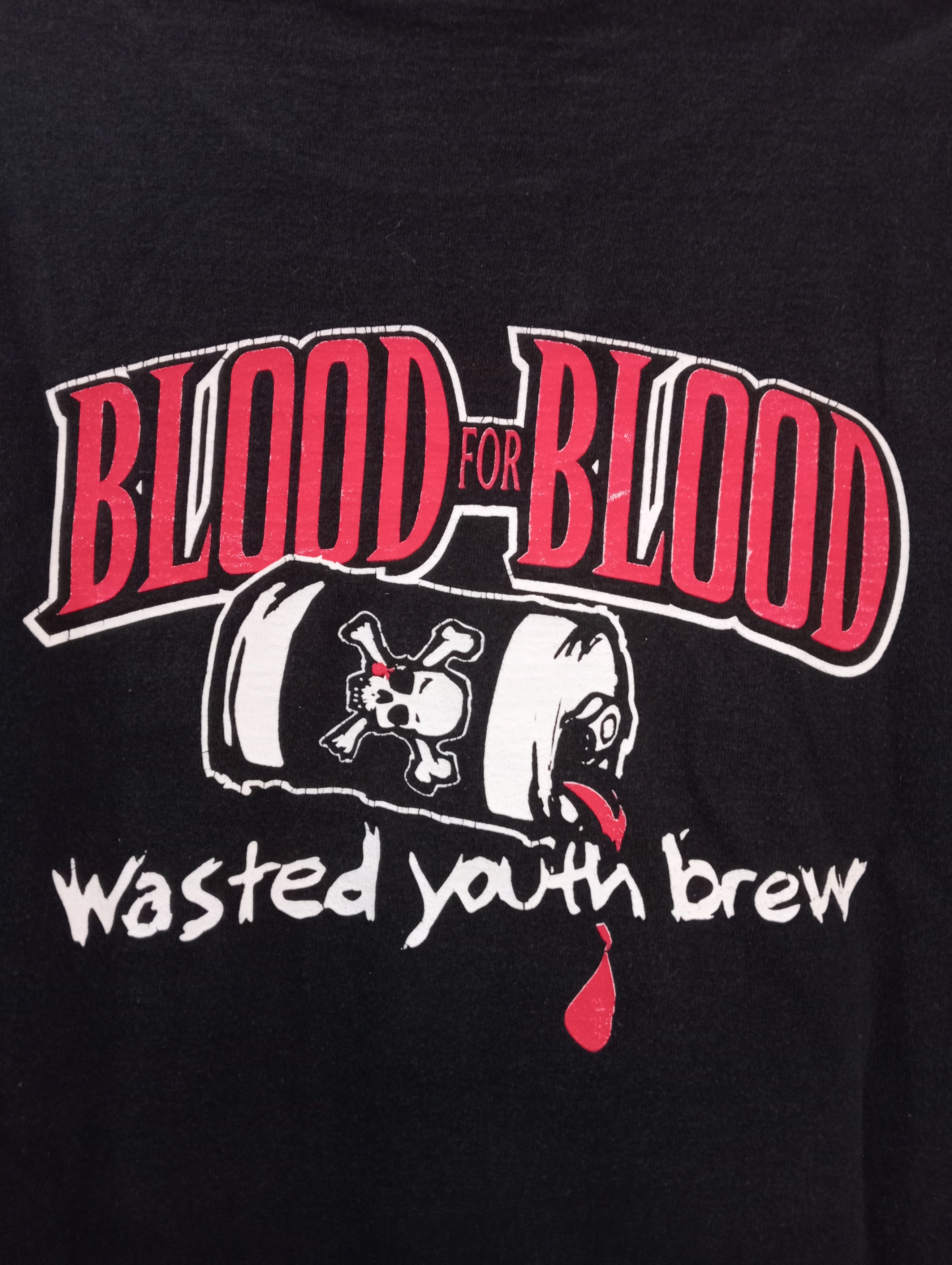 Vintage bandtees x vintage BLOOD for BLOOD Size US L / EU 52-54 / 3 - 4 Thumbnail