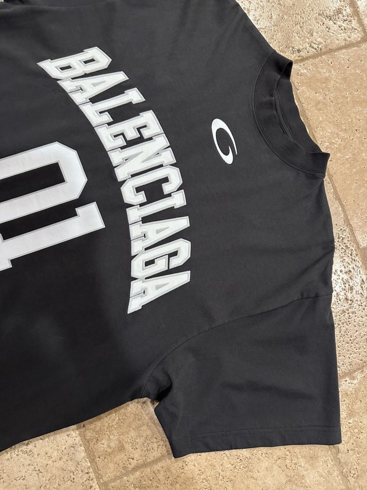Balenciaga Balenciaga SS25 Basketball Series 01 Short Sleeve T-Shirt Size US XL / EU 56 / 4 - 6 Thumbnail