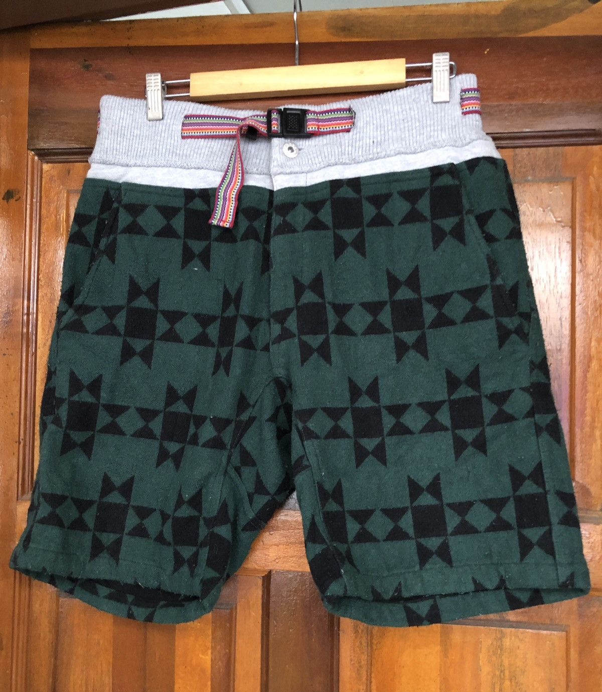 image of Go Slow Caravan Short Pant in Green, Men's (Size 34)