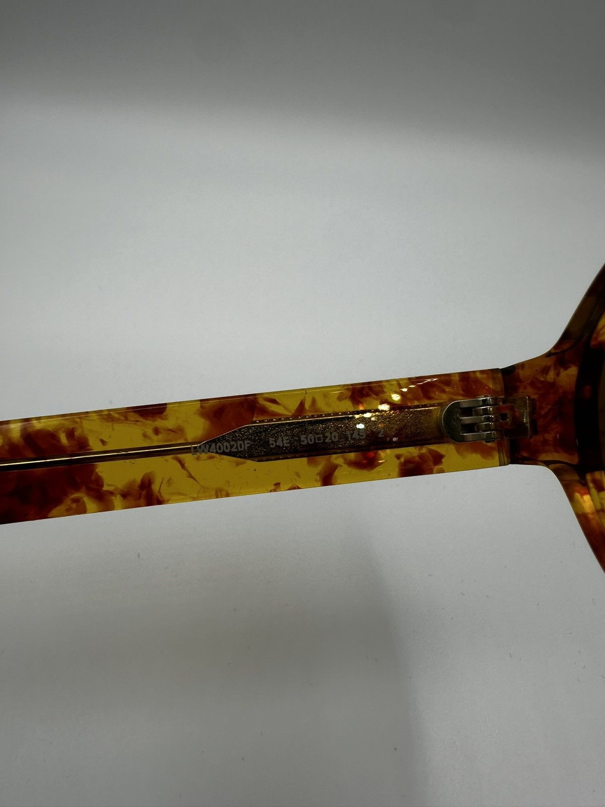 Loewe Loewe Amber Wood Grain Sunglasses Size ONE SIZE - 10 Thumbnail