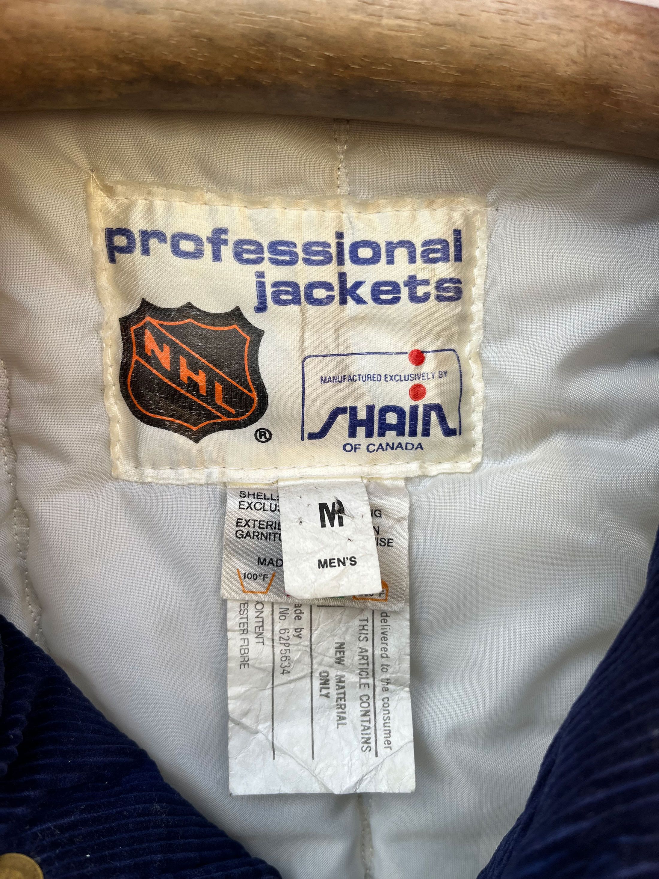 NHL × Sports Specialties Vintage Professional Jacket Shain Corduroy NHL NY Islander Size US M / EU 48-50 / 2 - 3 Thumbnail