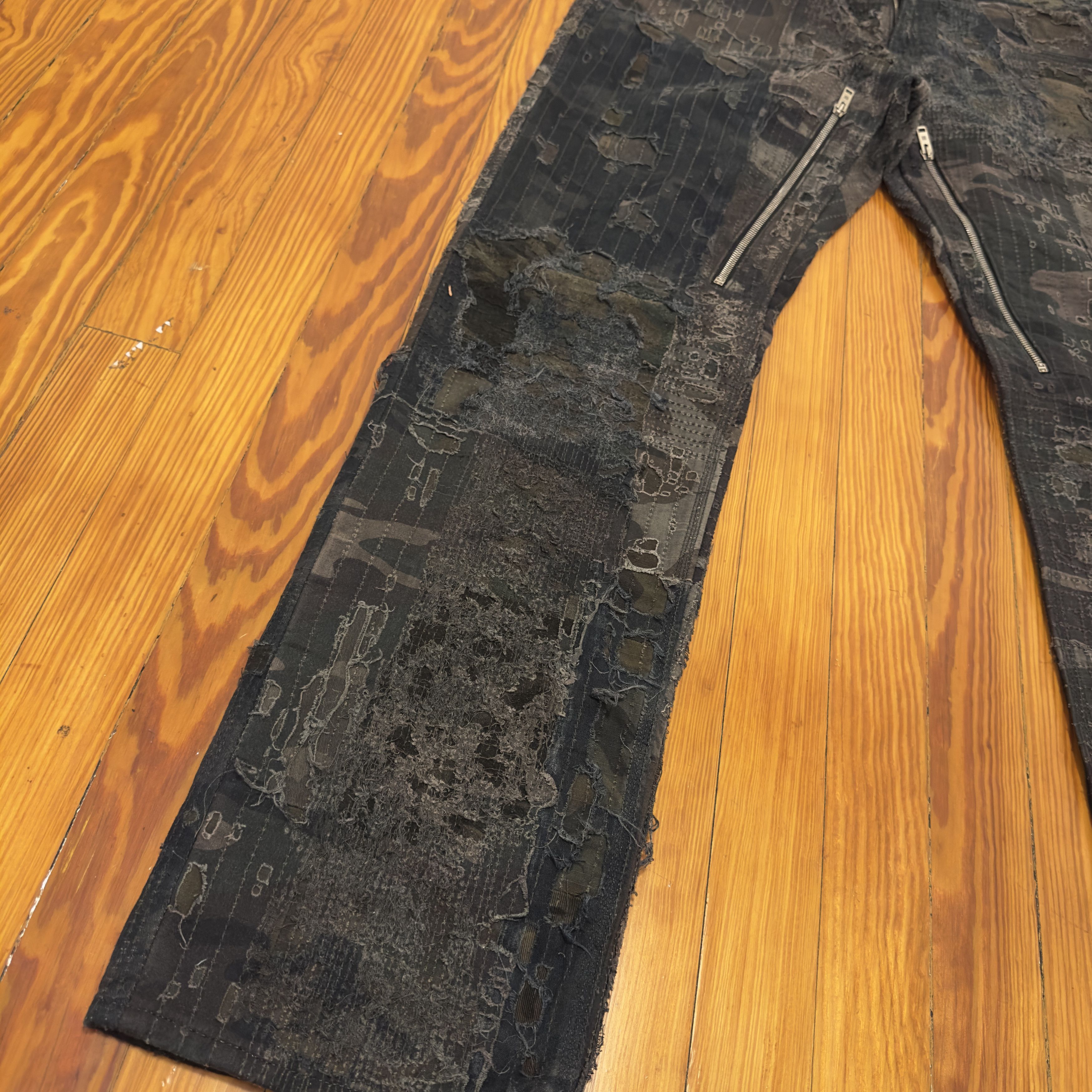 Givenchy GIVENCHY BORO CAMO PATCHWORK DENIM Size US 36 / EU 52 - 3 Thumbnail