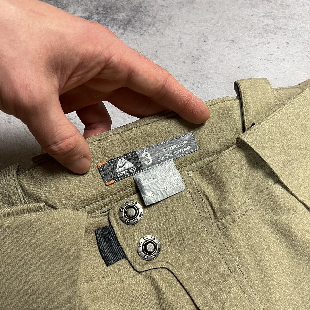 Nike ACG Vintage Nike ACG rare ski storm fit snowboard pants 00’s Size 32" / US 10 / IT 46 - 9 Thumbnail