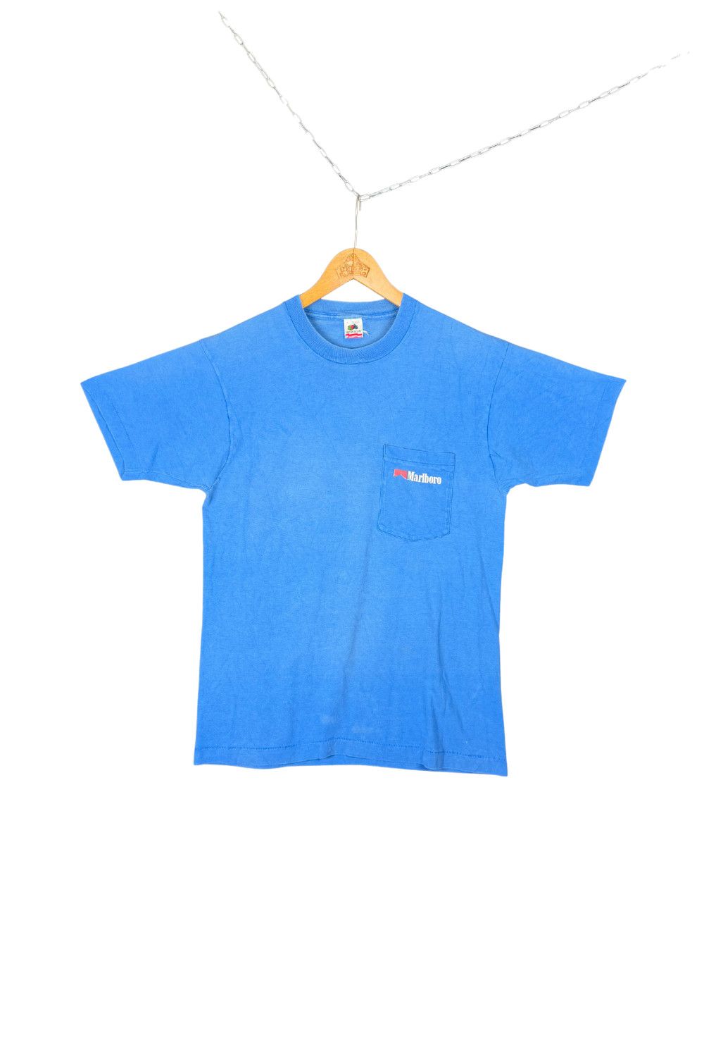 Fruit Of The Loom Vintage 90s Marlboro Desert Night Graphic Pocket T-Shirt Size US L / EU 52-54 / 3 - 2 Thumbnail