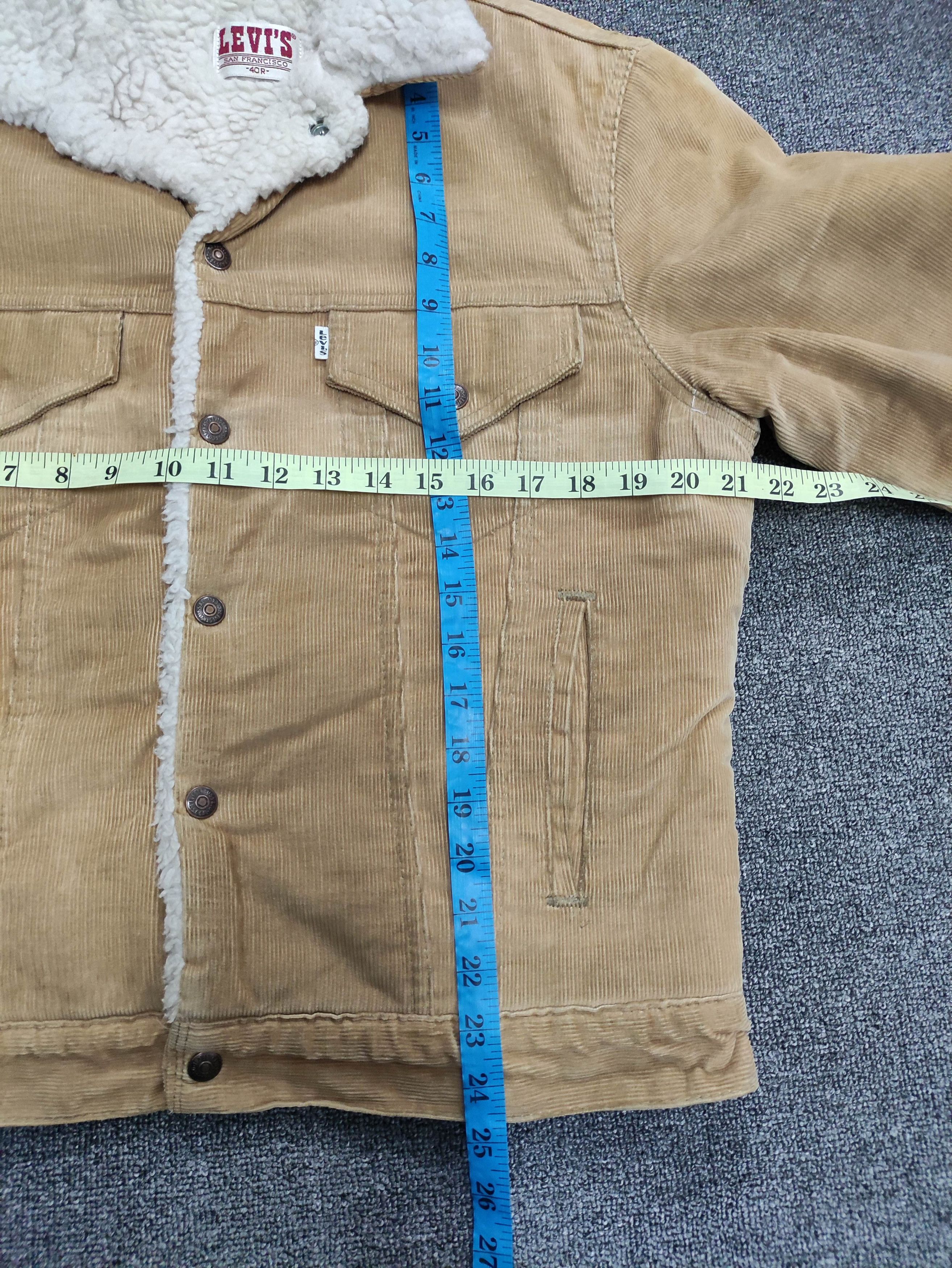 Levi's Vintage Levi's Trucker Jacket Corduroy Lining Sherpa Size US M / EU 48-50 / 2 - 16 Thumbnail