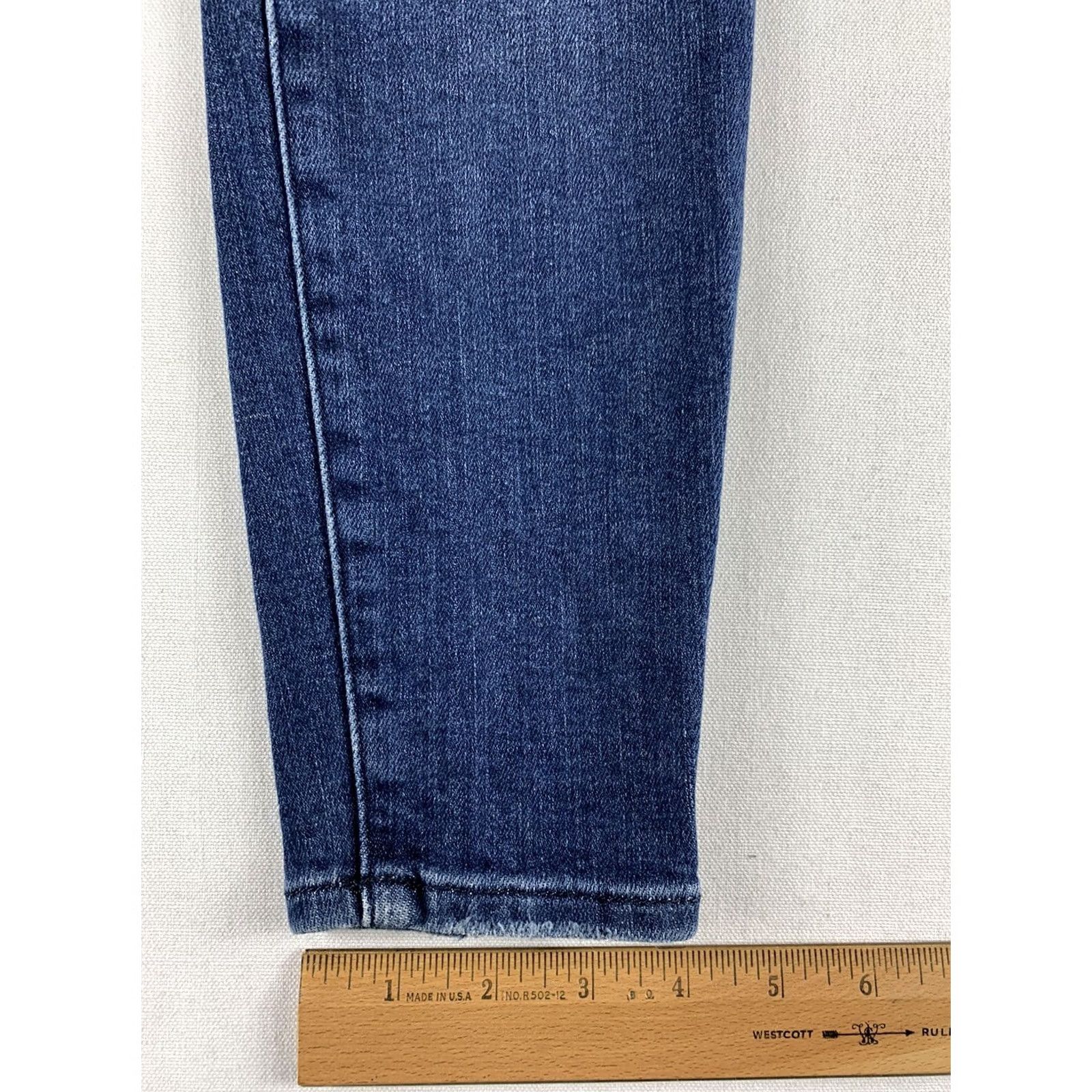 Frame FRAME DENIM BLUE JEANS WOMEN 24 ALI HIGH RISE SKINNY INSEAM 27 Size 42" / US 20 - 2 Thumbnail