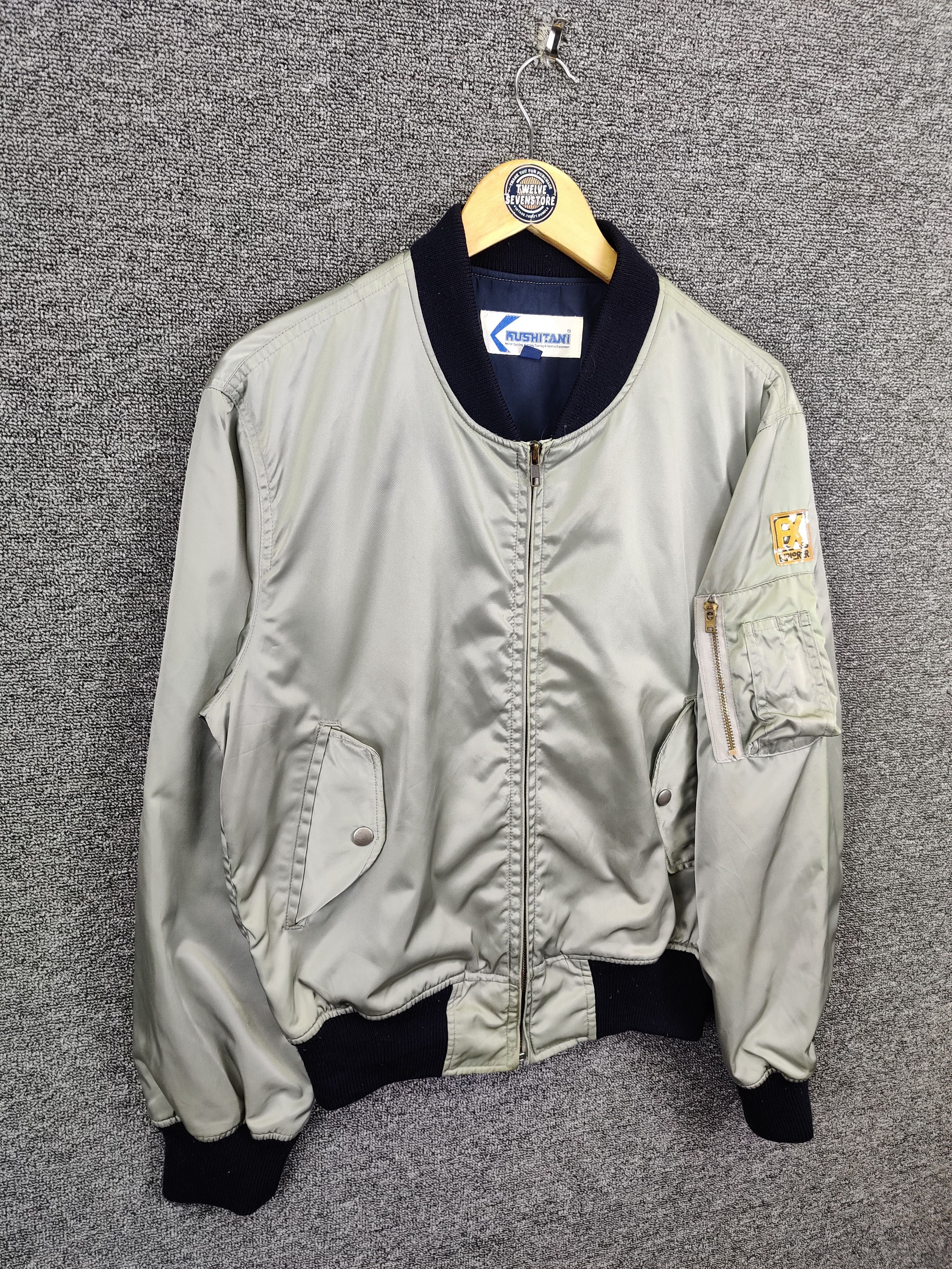 Vintage Vintage Kushitani Motor Cycling Explorer Bomber Jacket Size US L / EU 52-54 / 3 - 6 Thumbnail