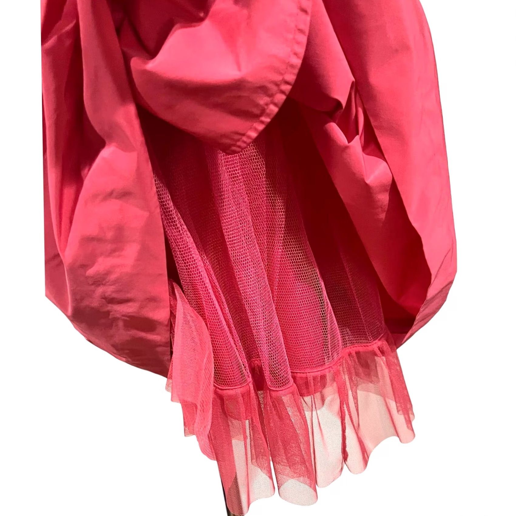 Bcbgmaxazria BCBGMAXAZRIA Dress Pink Coral Strapless Sweetheart Formal Pockets Party Size 4 Women Short Size S / US 4 / IT 40 - 7 Thumbnail