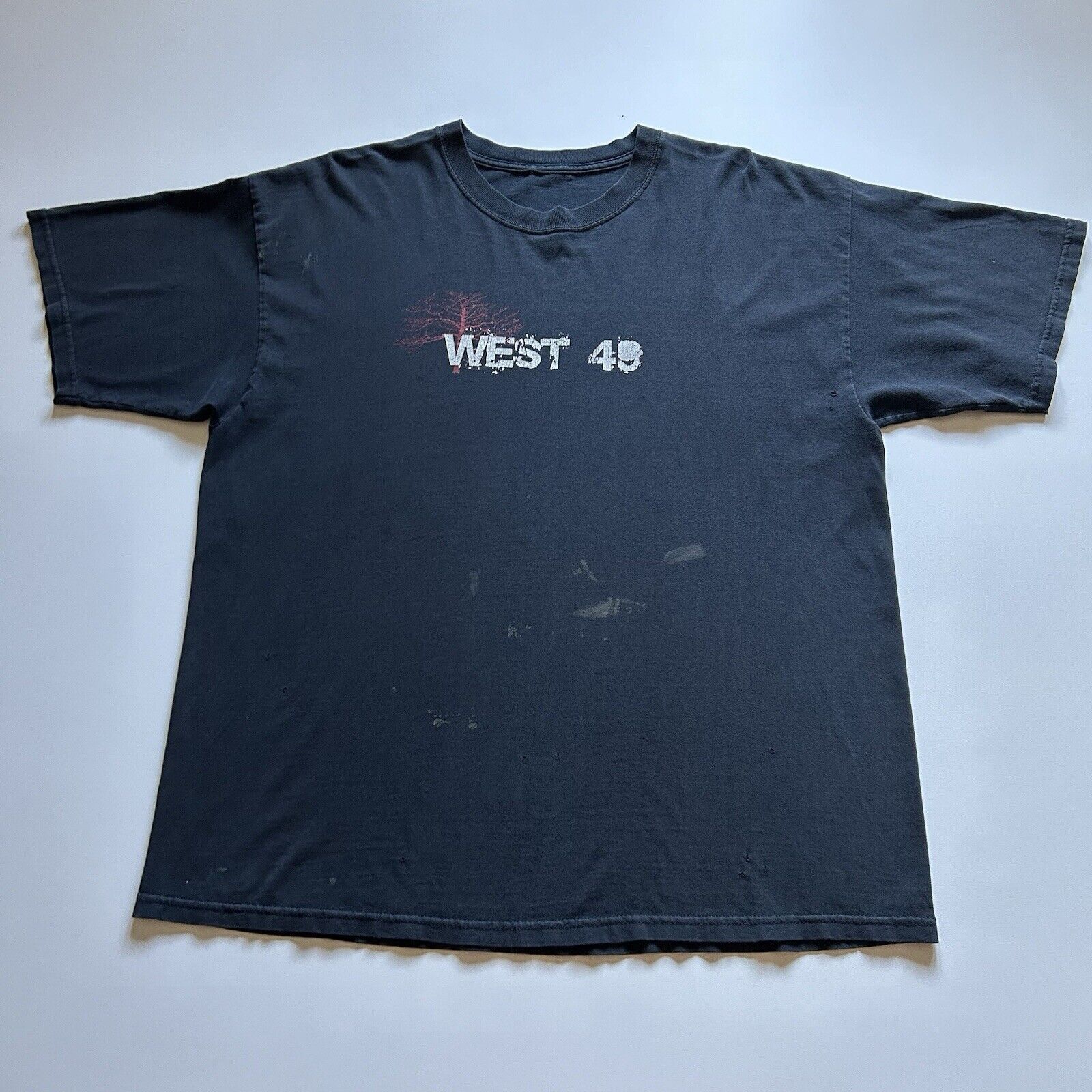 Vintage Vintage Y2K West 49 Skateboarding Promo T Shirt XL Sun Faded Size US XL / EU 56 / 4 - 1 Thumbnail