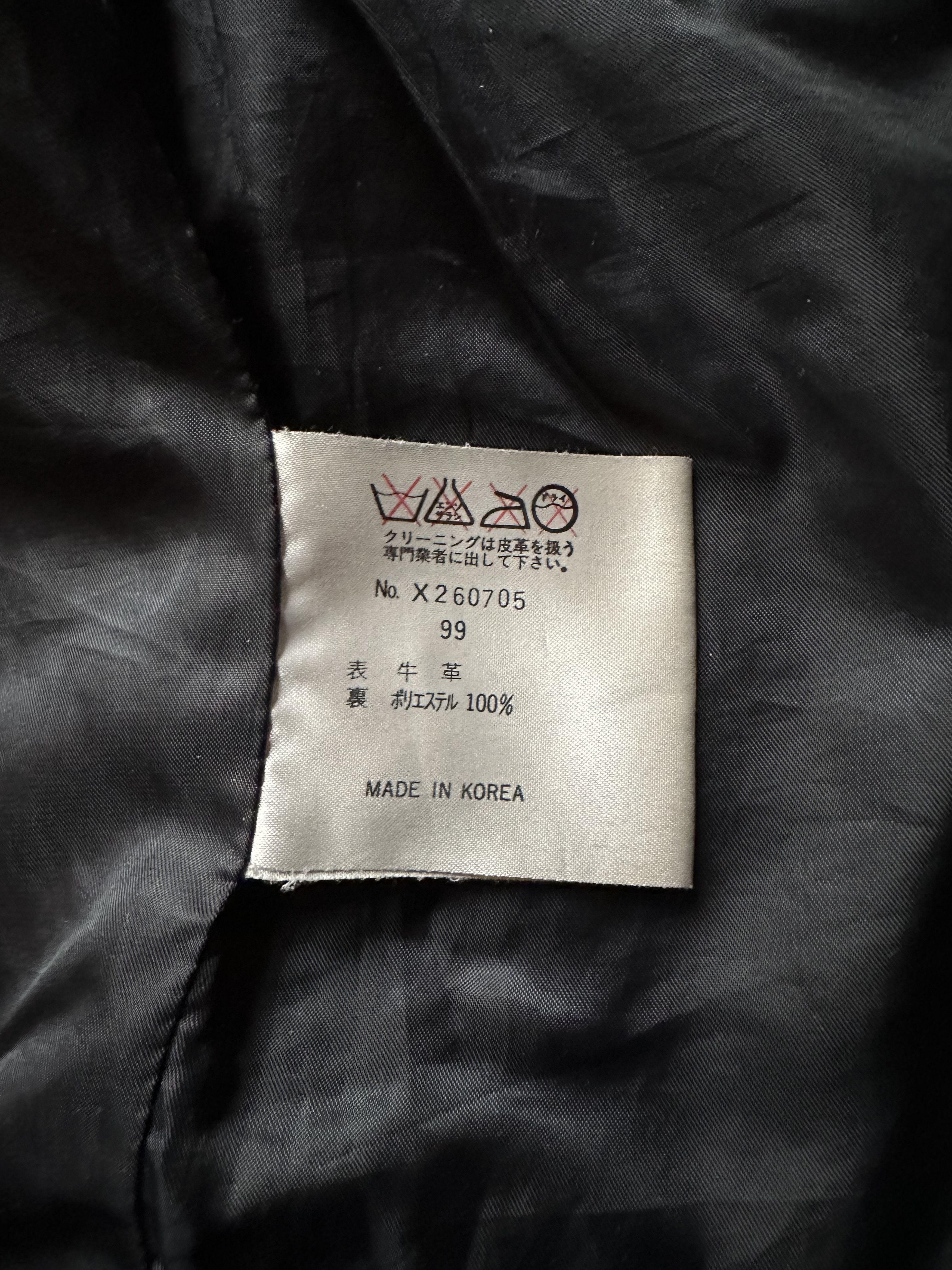 Yohji Yamamoto Yohji Yamamoto X D’urban AAR leather jacket Size US S / EU 44-46 / 1 - 4 Thumbnail