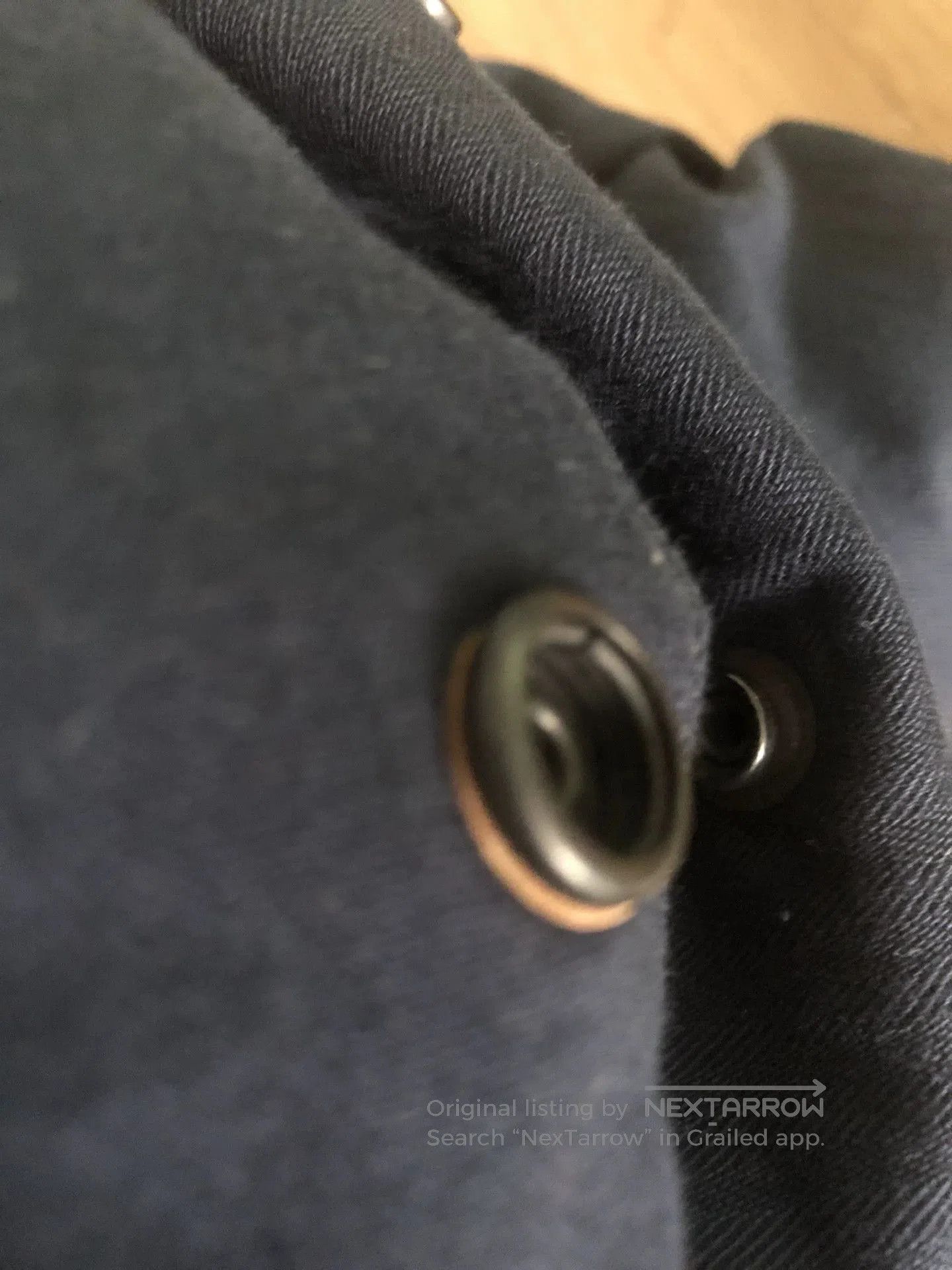 Japanese Brand vintage blue work pants with unique details. Size US 30 / EU 46 - 9 Thumbnail