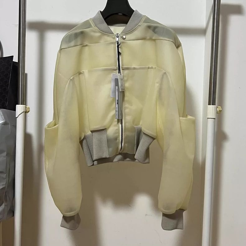 Rick Owens Transparent leather garment with special glyceri
