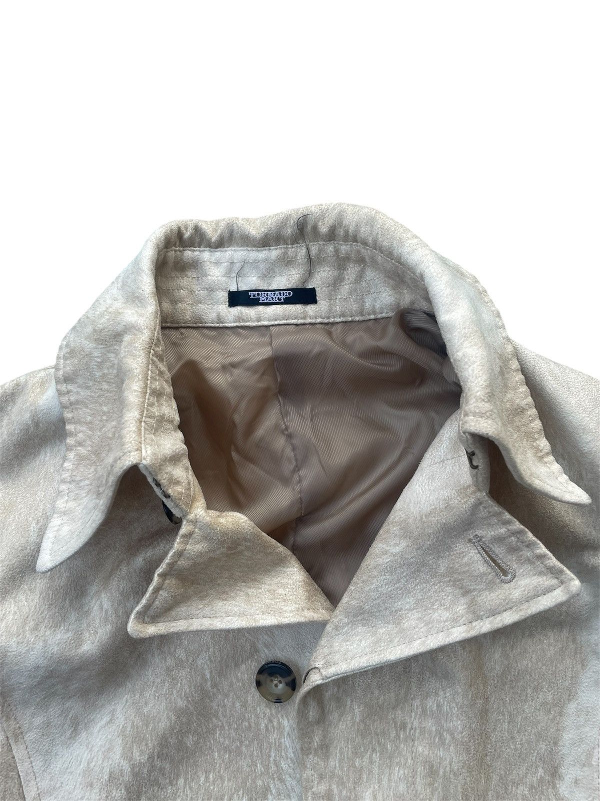 Tornado Mart Tornado Mart 🔥 Suede Fur Leather Trench Jacket Size US M / EU 48-50 / 2 - 2 Thumbnail