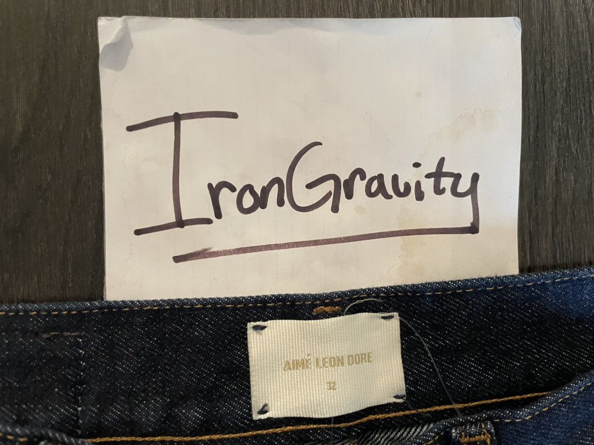 Aime Leon Dore Aimé Leon Dore ALD 5 Pocket Slim Denim Size 32 Dark Wash Size US 32 / EU 48 - 4 Thumbnail