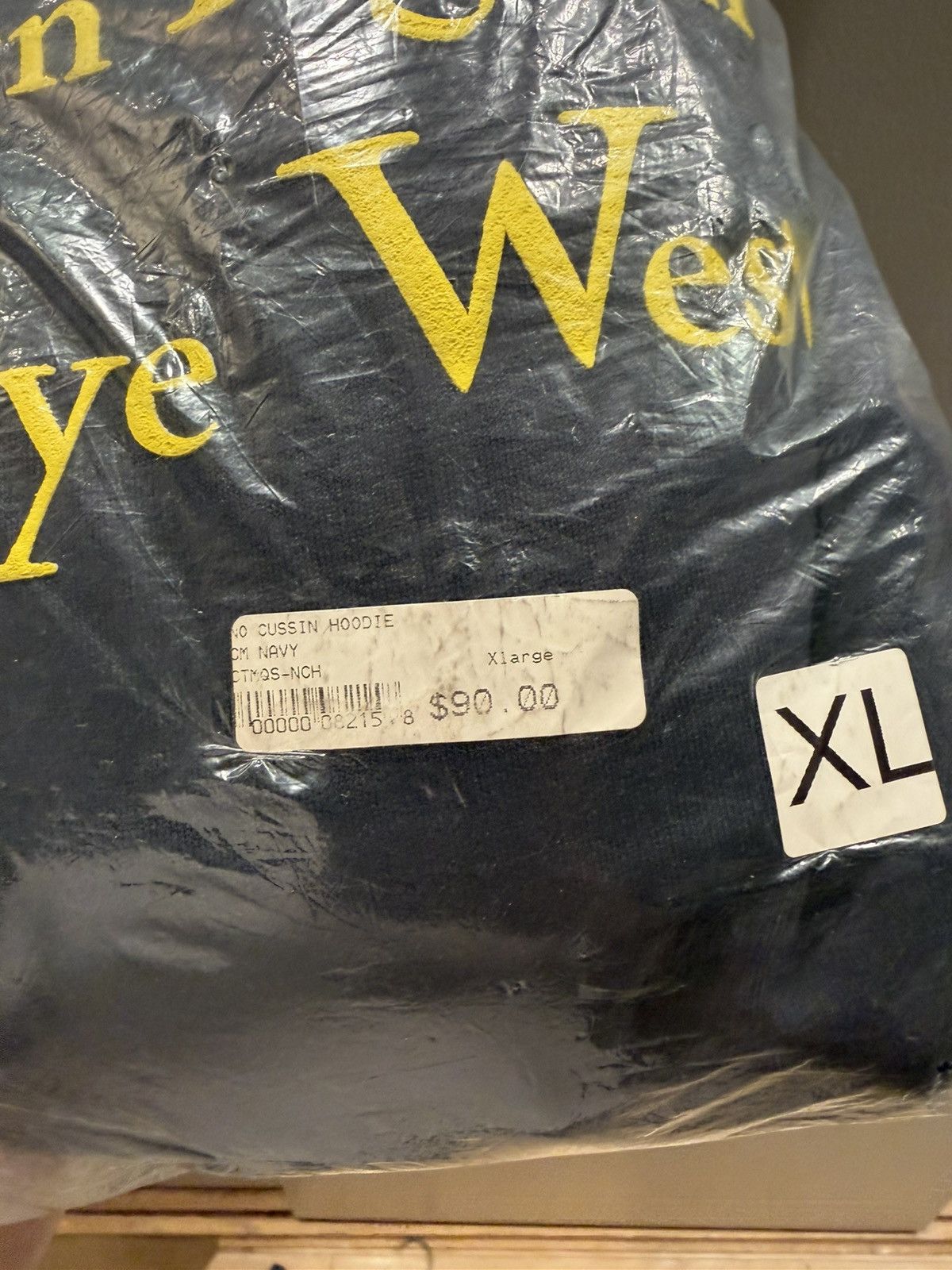 Market Chinatown Market Born Again Kanye West No Cussin Hoodie XL Size US XL / EU 56 / 4 - 7 Thumbnail