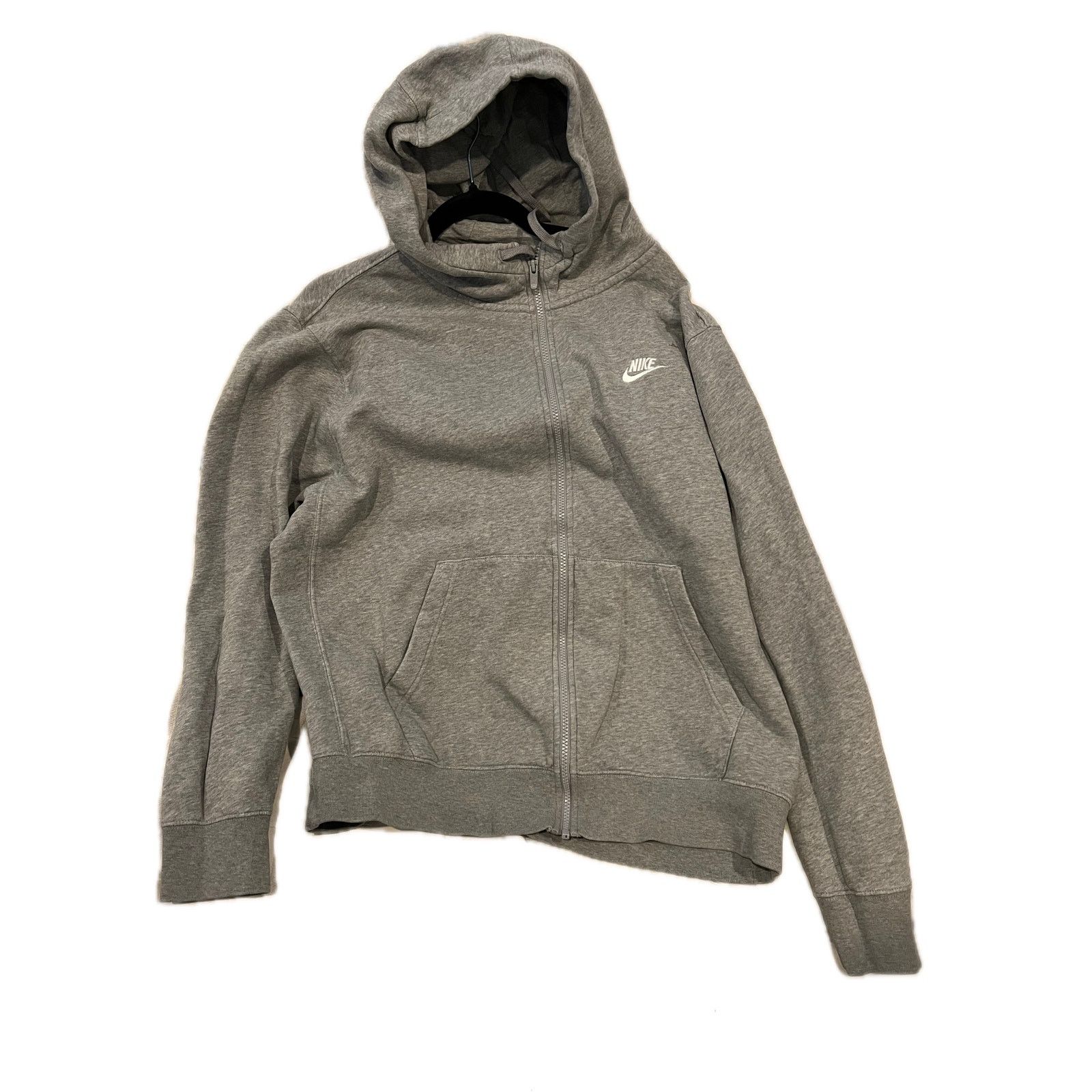 Nike Nike Gray Pullover Hoodie Mens XL Size US XL / EU 56 / 4 - 1 Thumbnail
