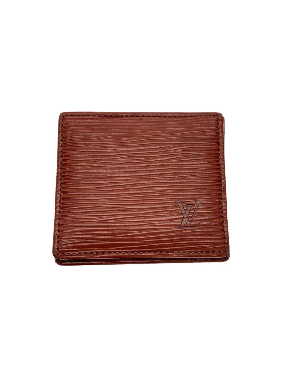 Louis Vuitton Epi Porte Monnaie Boite Leather Plain Brown