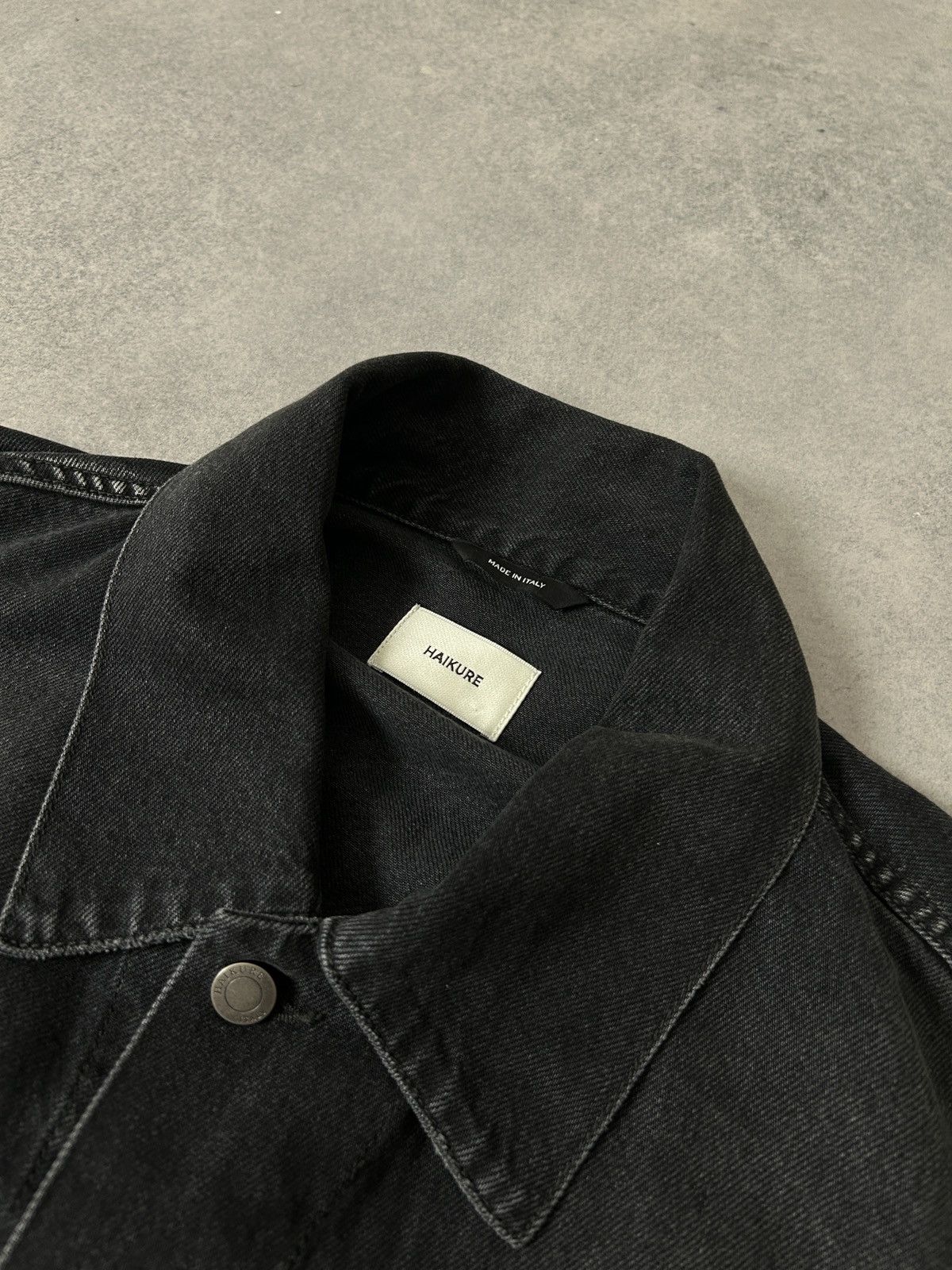 Haikure Haikure Janet Mid black oversized denim jacket Size S / US 4 / IT 40 - 5 Thumbnail
