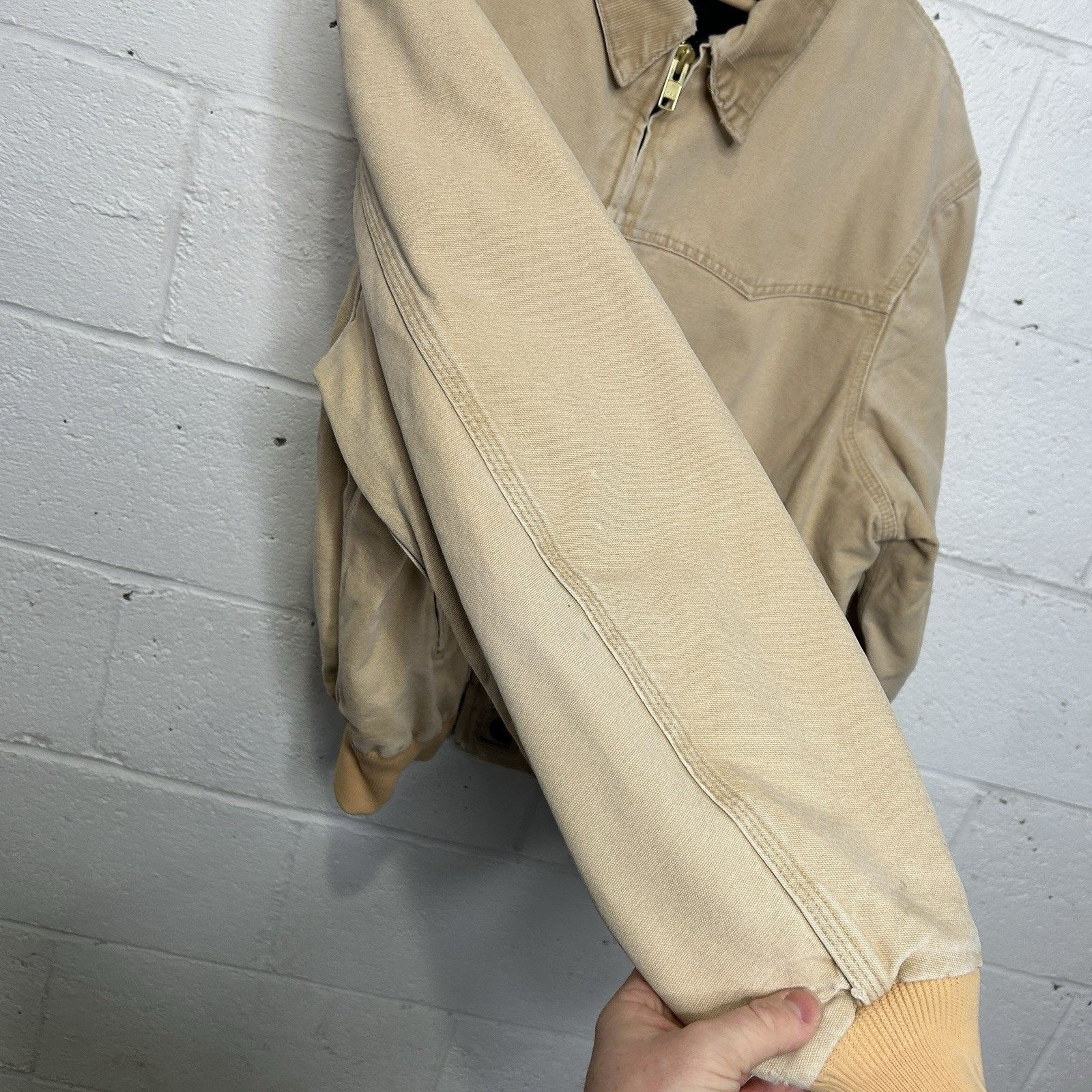 Carhartt Vintage Carhartt Quilted Santa Fe Jacket “Wheat” J14 WET Size US XL / EU 56 / 4 - 8 Thumbnail