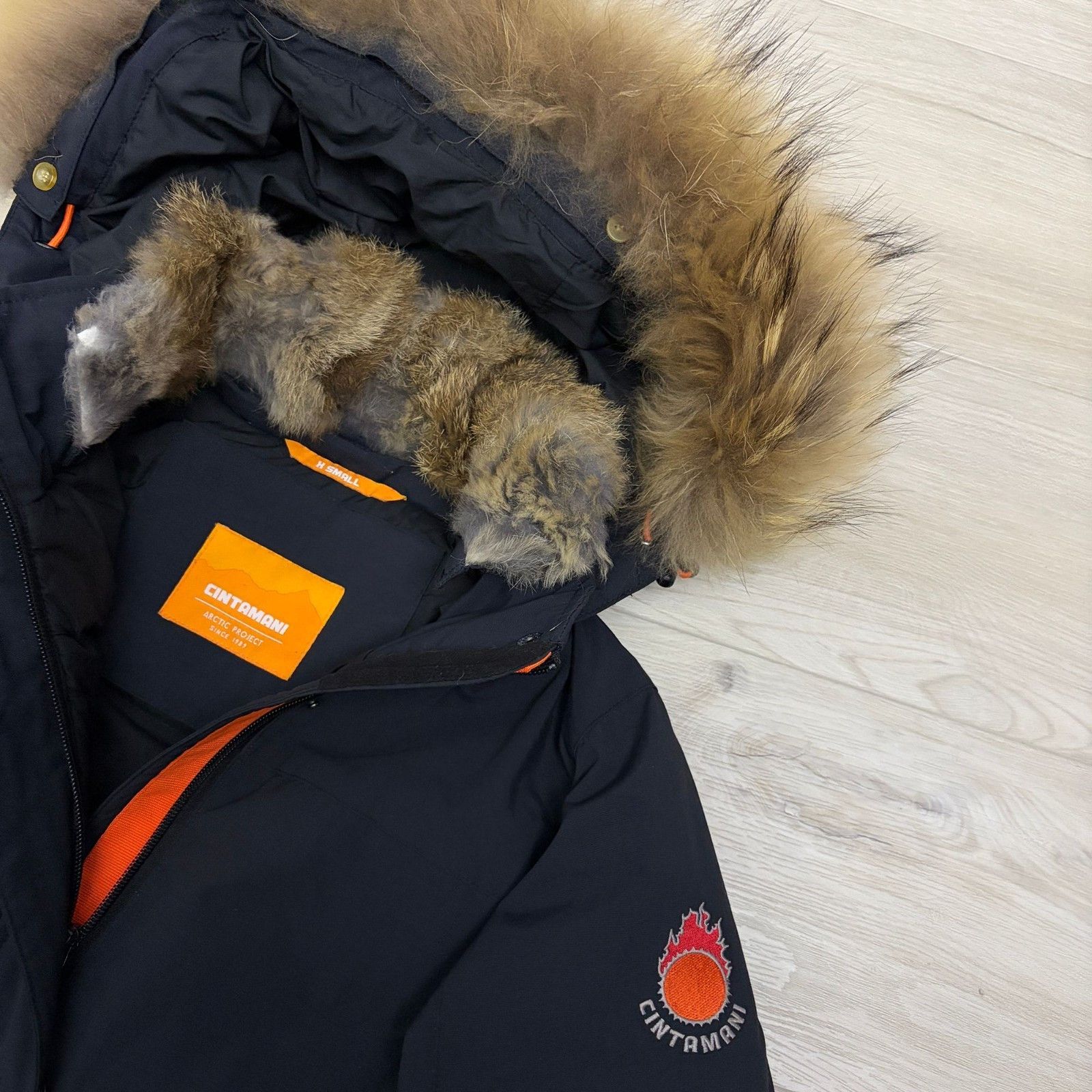 Other CINTAMANI FUR Down & Feather Puffer Parka Jacket Coat XS Size XS / US 0-2 / IT 36-38 - 3 Thumbnail