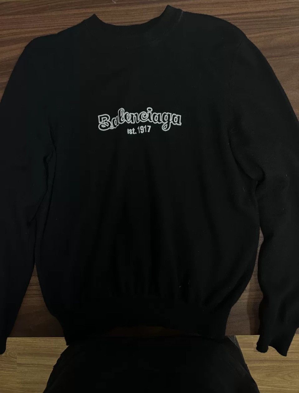 Balenciaga Balenciaga embroidered cursive logo hoodie - DMC Size US M / EU 48-50 / 2 - 1 Thumbnail