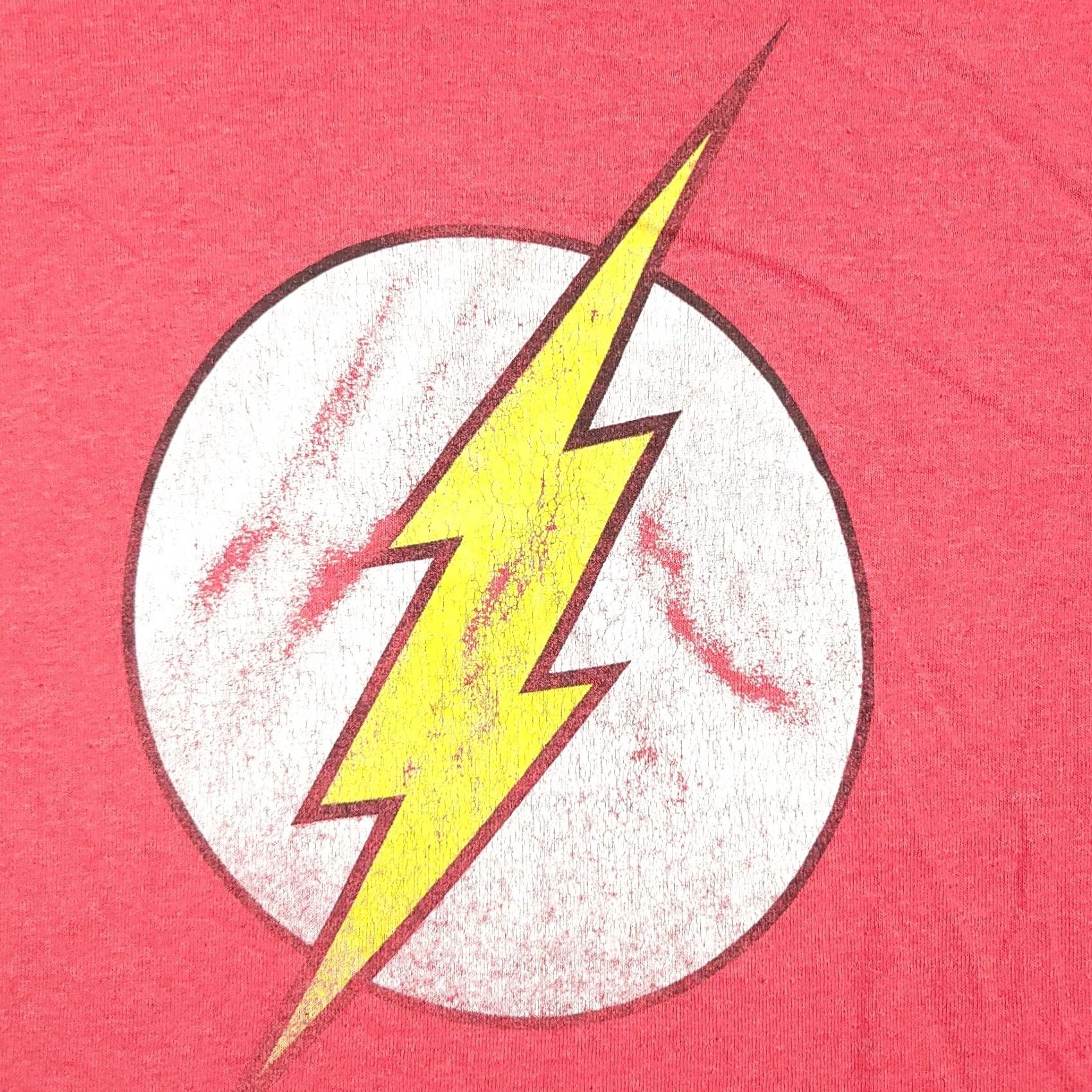 DC Comics DC Comics Shirt Mens Large Red The Flash Logo Short Sleeve Crew Neck Original Size US L / EU 52-54 / 3 - 4 Thumbnail