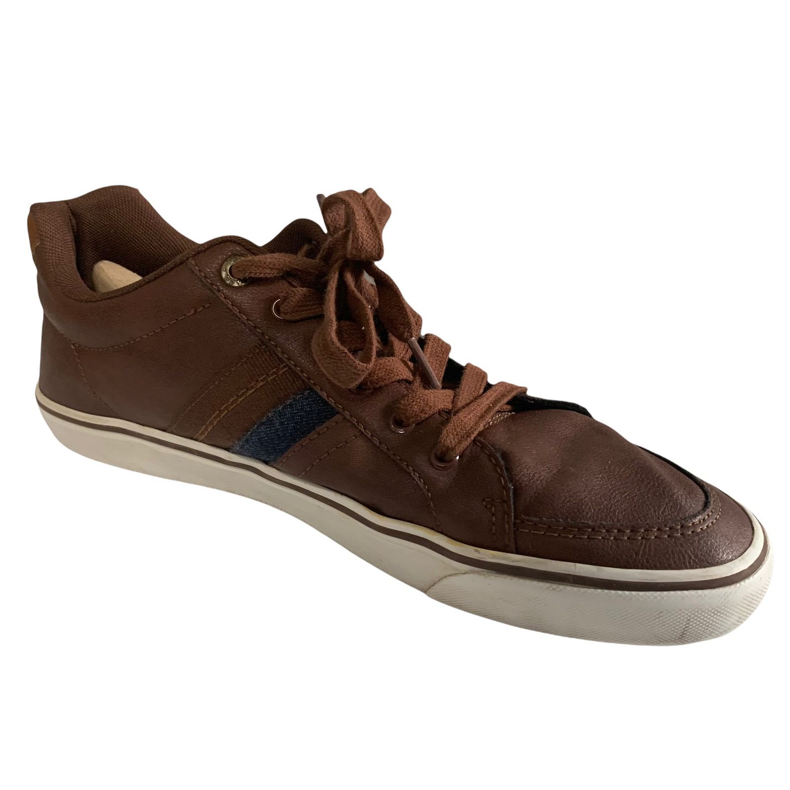 Levi's Levi's Turner Nappa Brown Classic Sneakers 11 Faux Leather Size US 11 / EU 44 - 8 Thumbnail