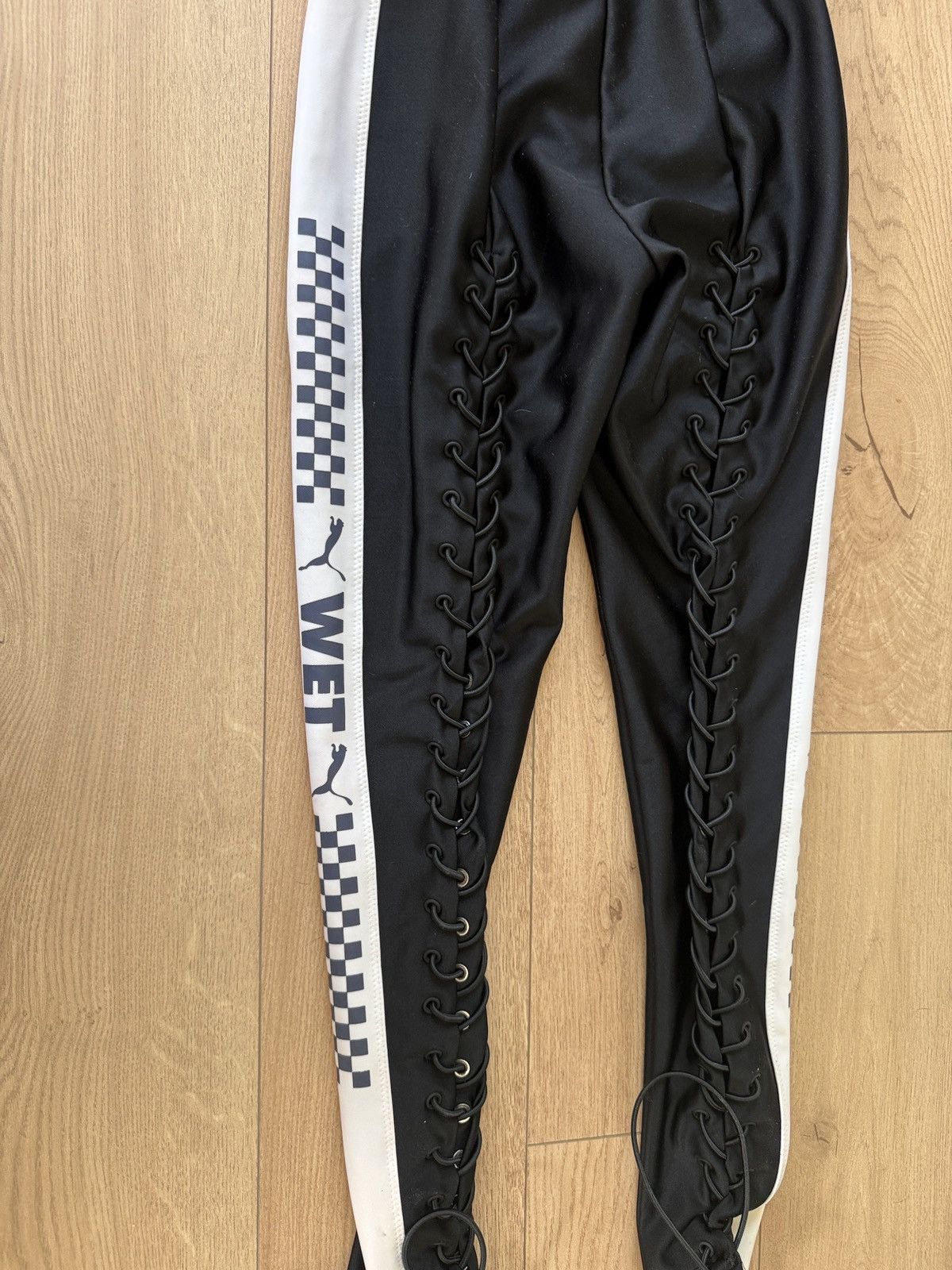 Fenty × Puma Back Lacing Tights in Puma Black FENTY BY PUMA Size Medium Size 30" / US 8 / IT 44 - 4 Thumbnail