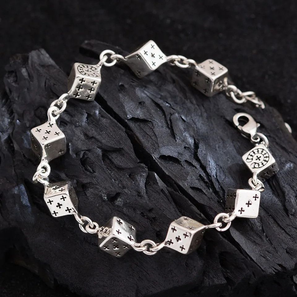 Japanese Brand × Vintage Roman Numeral Dice Rubik's Cube Bracelet Size ONE SIZE - 2 Thumbnail