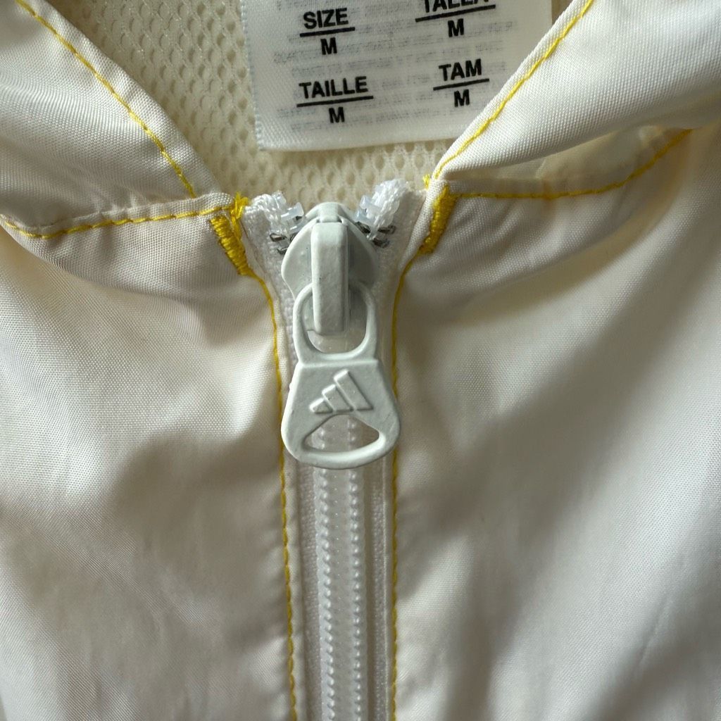 Adidas Vintage Adidas 90s Sleeveless Windbreaker Hooded Vest Yellow Size M / US 6-8 / IT 42-44 - 7 Thumbnail