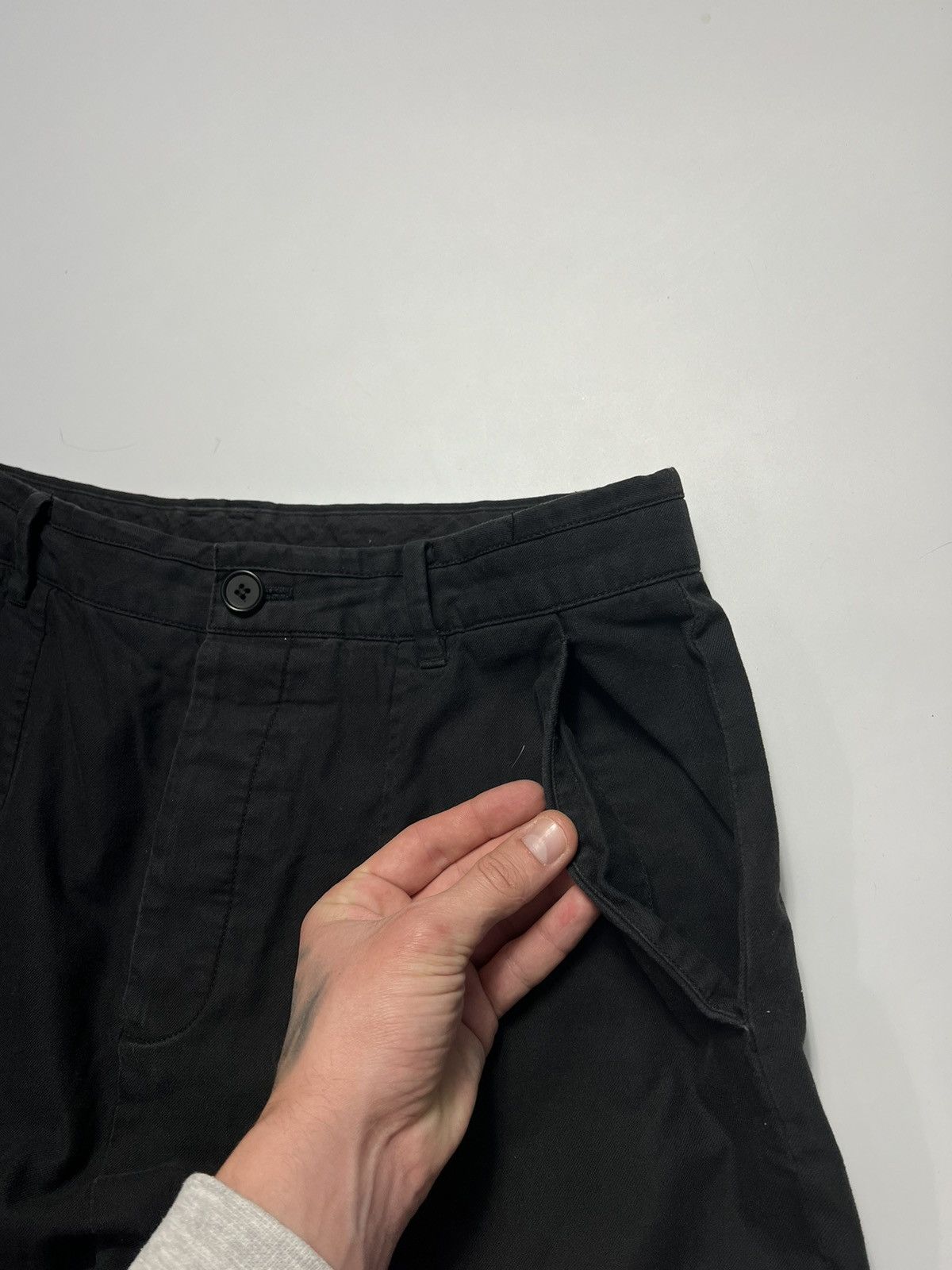 Allsaints Allsaints Remedy Obsolete Cropped Trousers Rick Owens Style Size US 32 / EU 48 - 8 Thumbnail
