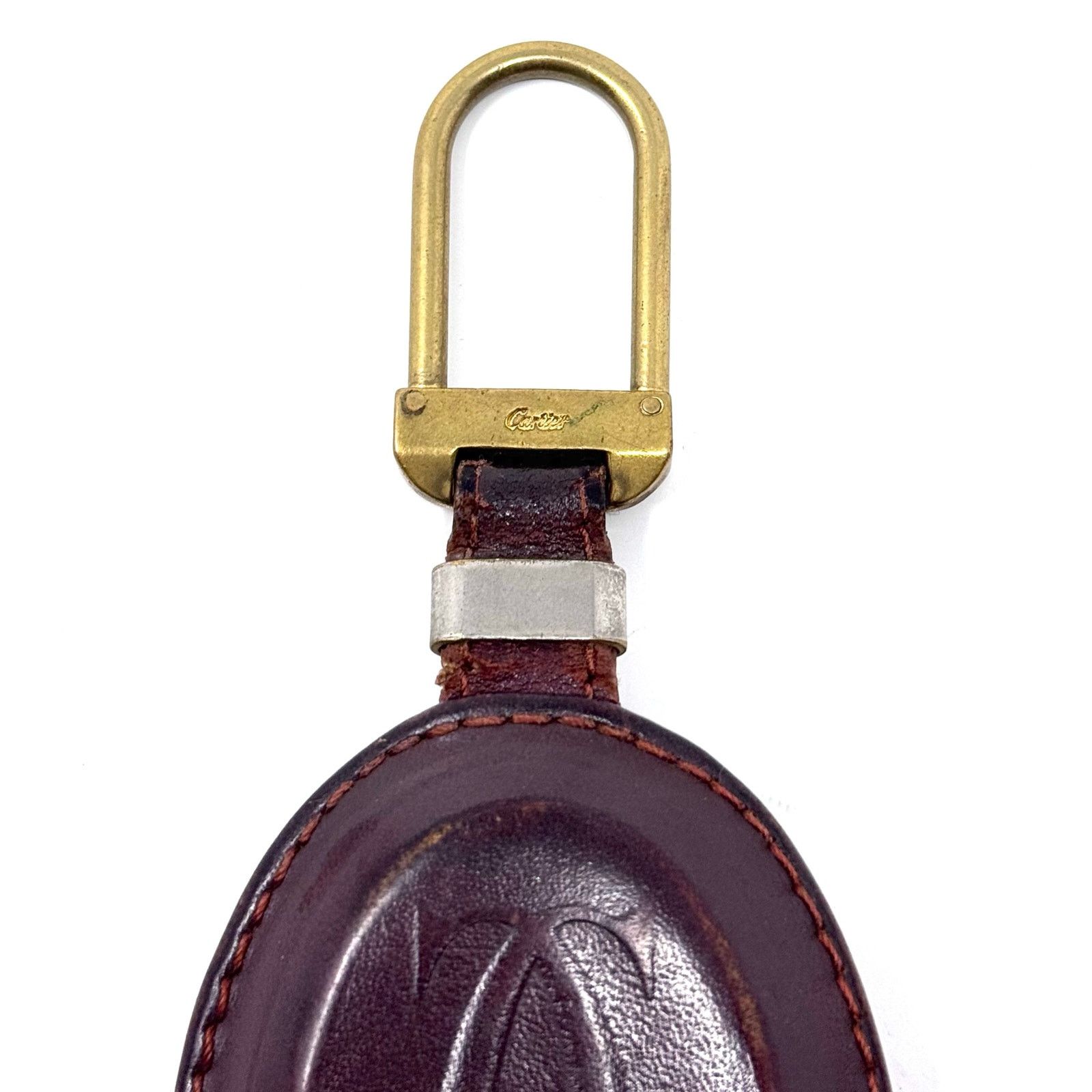 Cartier Cartier Vintage Leather Keychain Size ONE SIZE - 6 Thumbnail