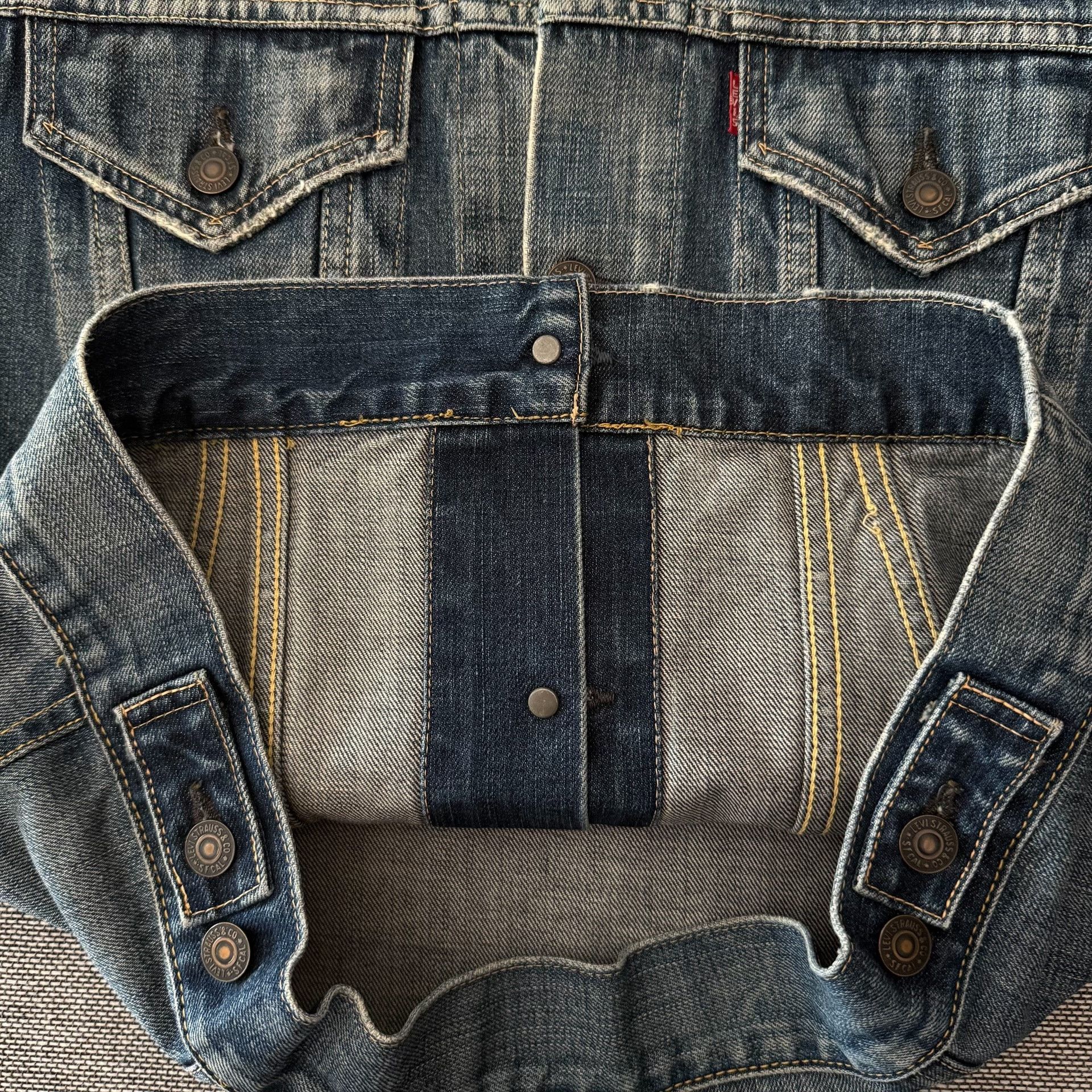 Levi's Vintage Clothing Levi's LVC70505 Denim Jacket Size US XXS / EU 40 - 7 Thumbnail