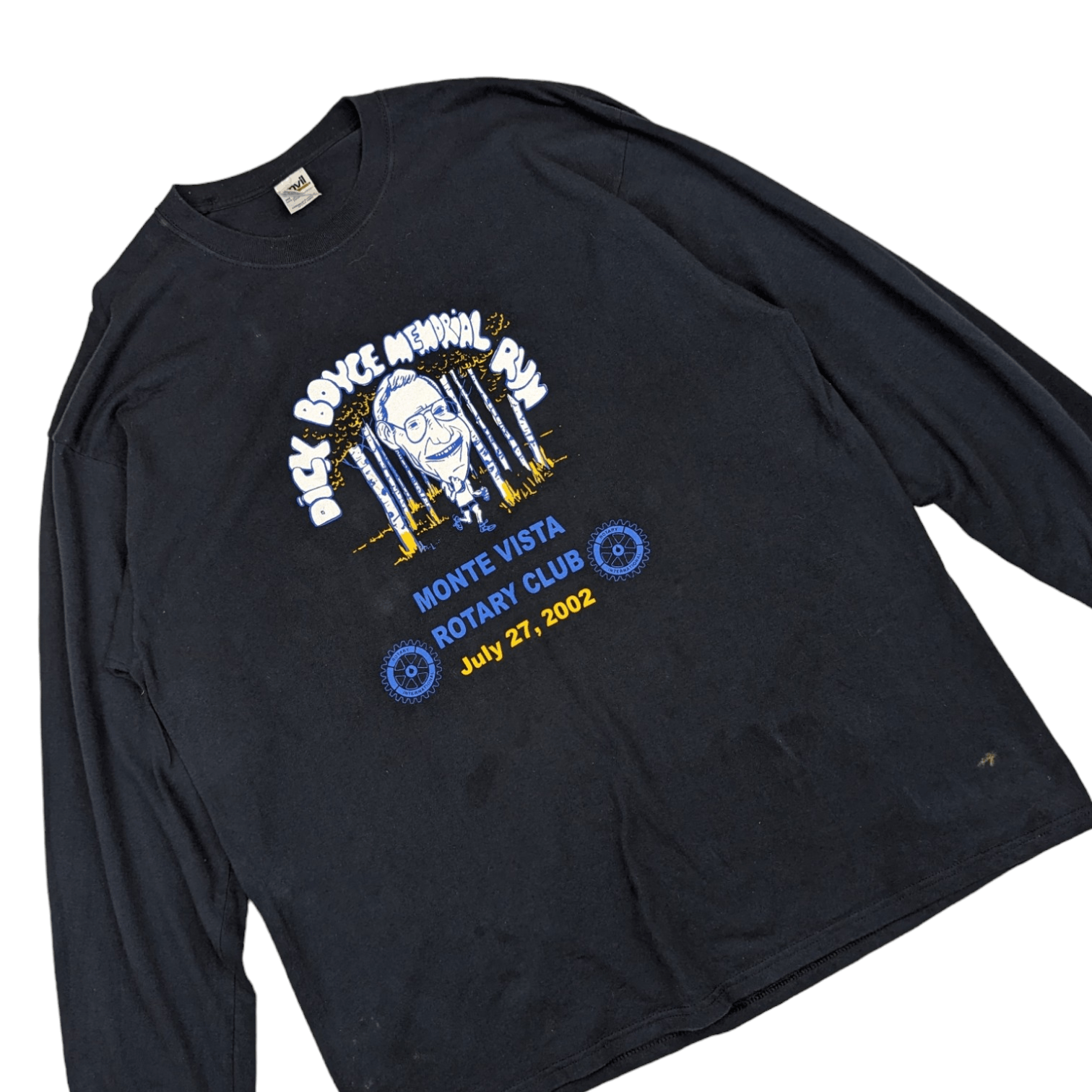 Anvil 2002 DICK BOYCE Memorial Run Marathon Long Sleeve T-Shirt Size US XXL / EU 58 / 5 - 4 Thumbnail