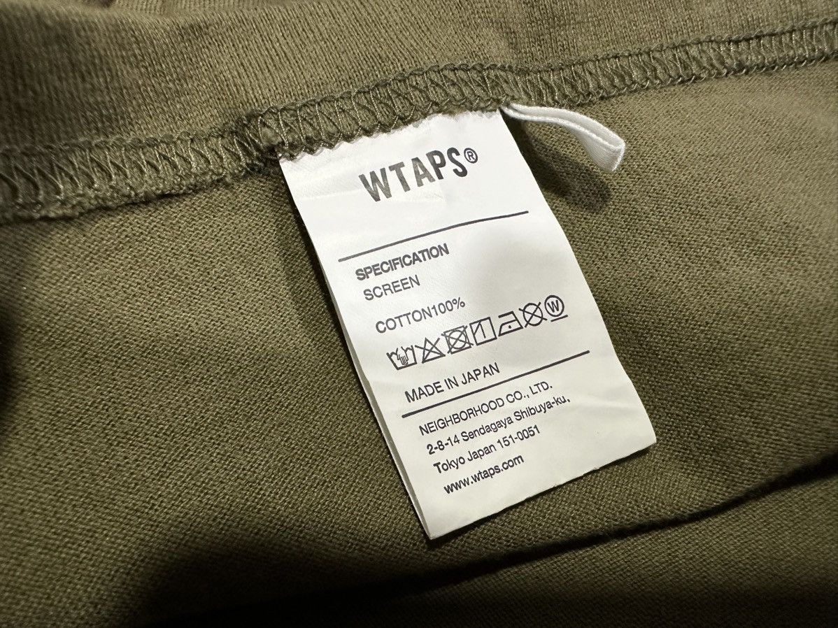 Japanese Brand × Vintage × Wtaps 🔥Vintage Wtaps Long Sleeve Shirt Wtuva Size US M / EU 48-50 / 2 - 7 Thumbnail