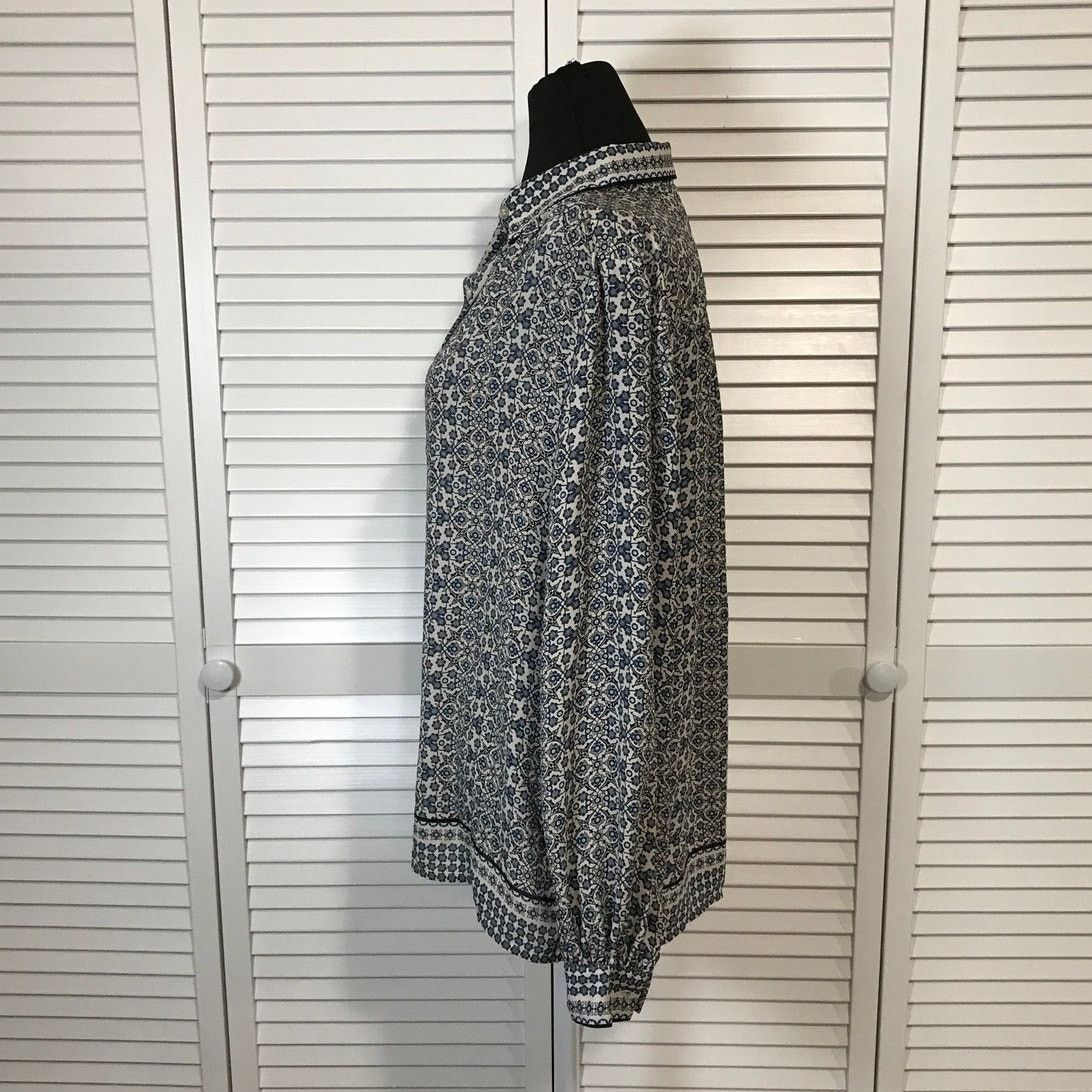 Other Max Studio Boho Scarf Print Geometric Career Tunic L Size L / US 10 / IT 46 - 2 Thumbnail